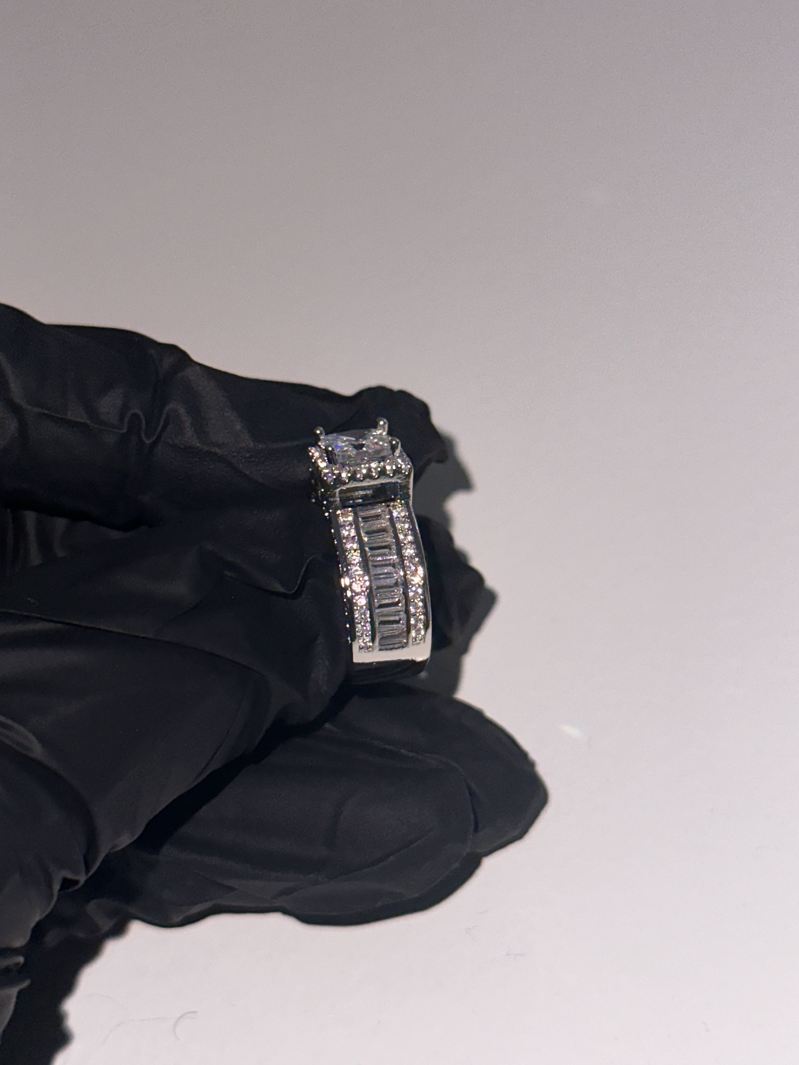 Other Iced Out Engagement Ring Size ONE SIZE - 2 Thumbnail