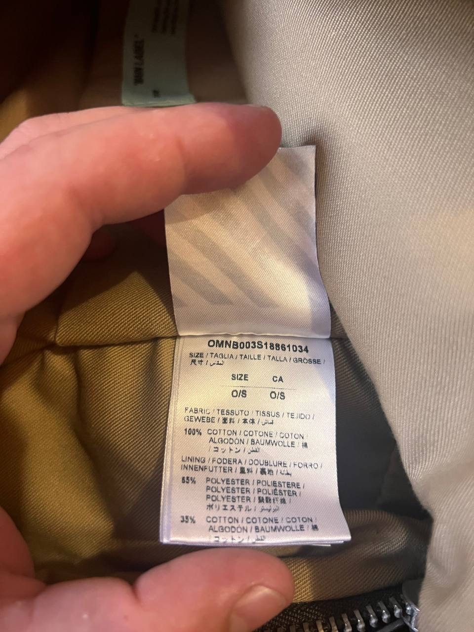 Off-White NWT🏷️ Off-White Multicolour Camouflage Backpack Size ONE SIZE - 13 Thumbnail