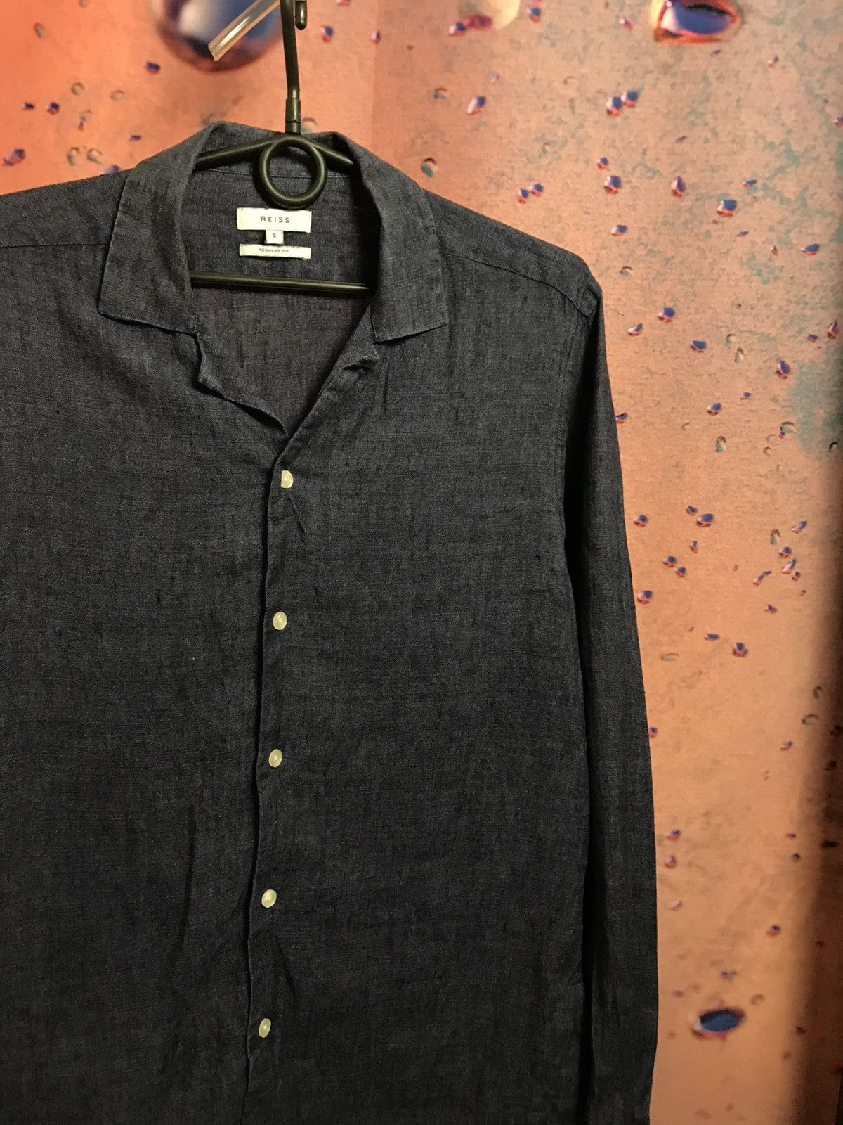 Reiss luxury streetwear linen shirt