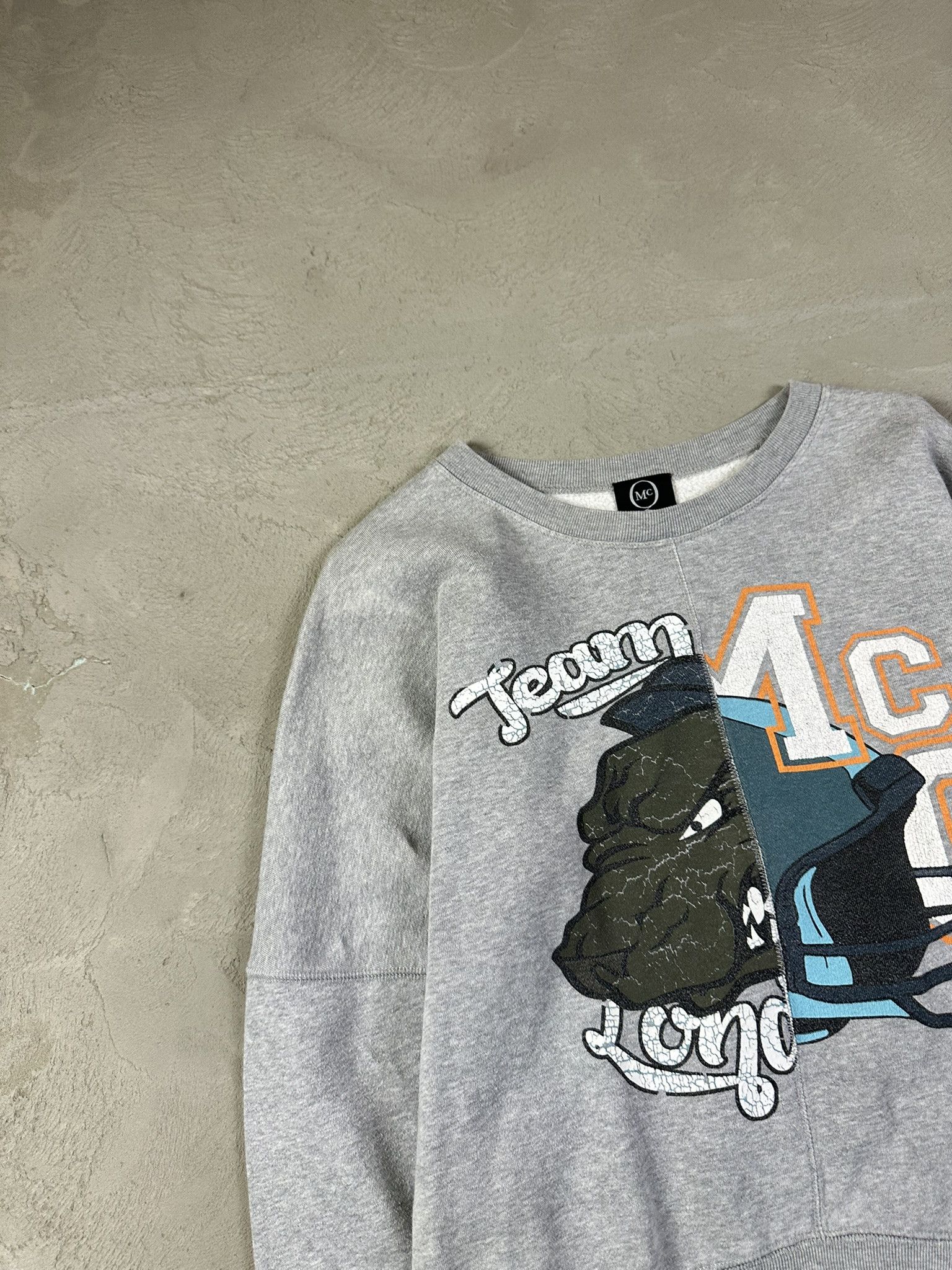 Alexander McQueen × Designer MCQ Alexander McQueen Logo Graphic Boxy Crewneck Size S / US 4 / IT 40 - 7 Thumbnail