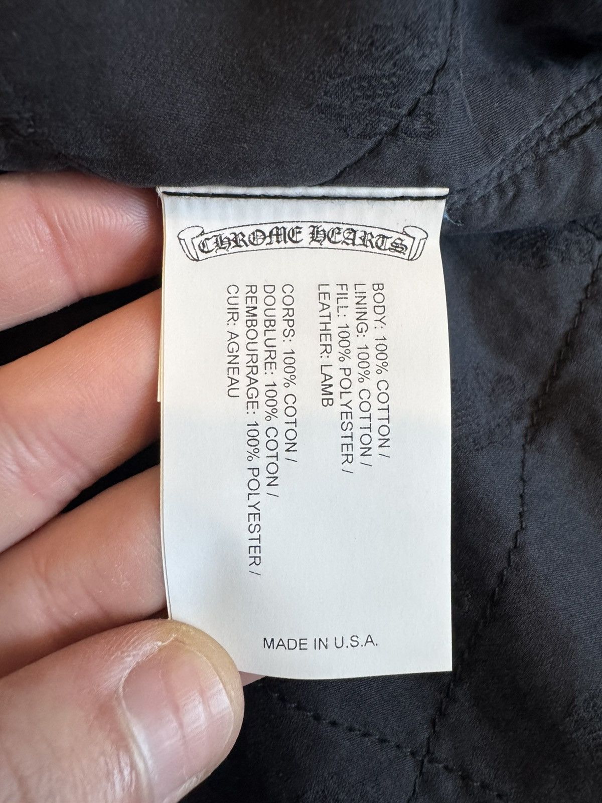 Chrome Hearts Chrome Hearts Work’n Denim Lucky Patch Padded Shirt Size US L / EU 52-54 / 3 - 16 Thumbnail