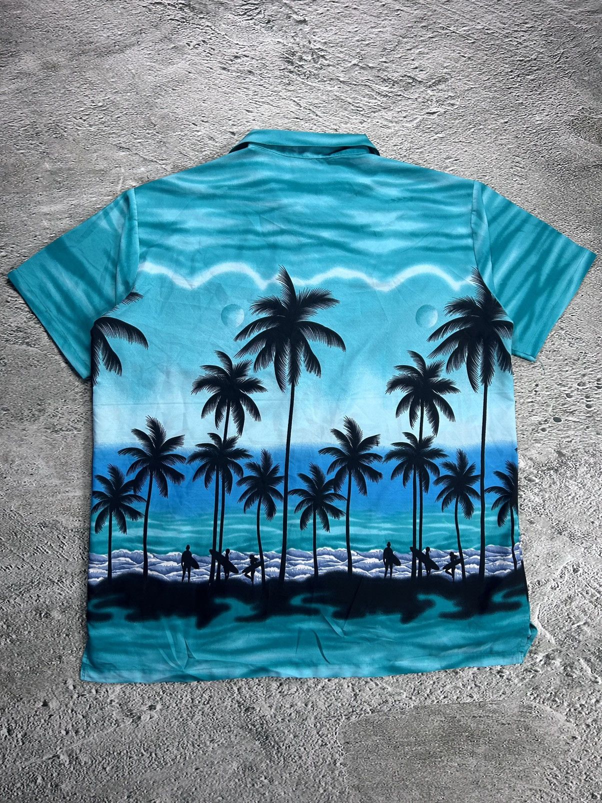 Vintage Hawaiian Shirt vintage Don Amigo palms beach sea summer Size US XL / EU 56 / 4 - 7 Thumbnail