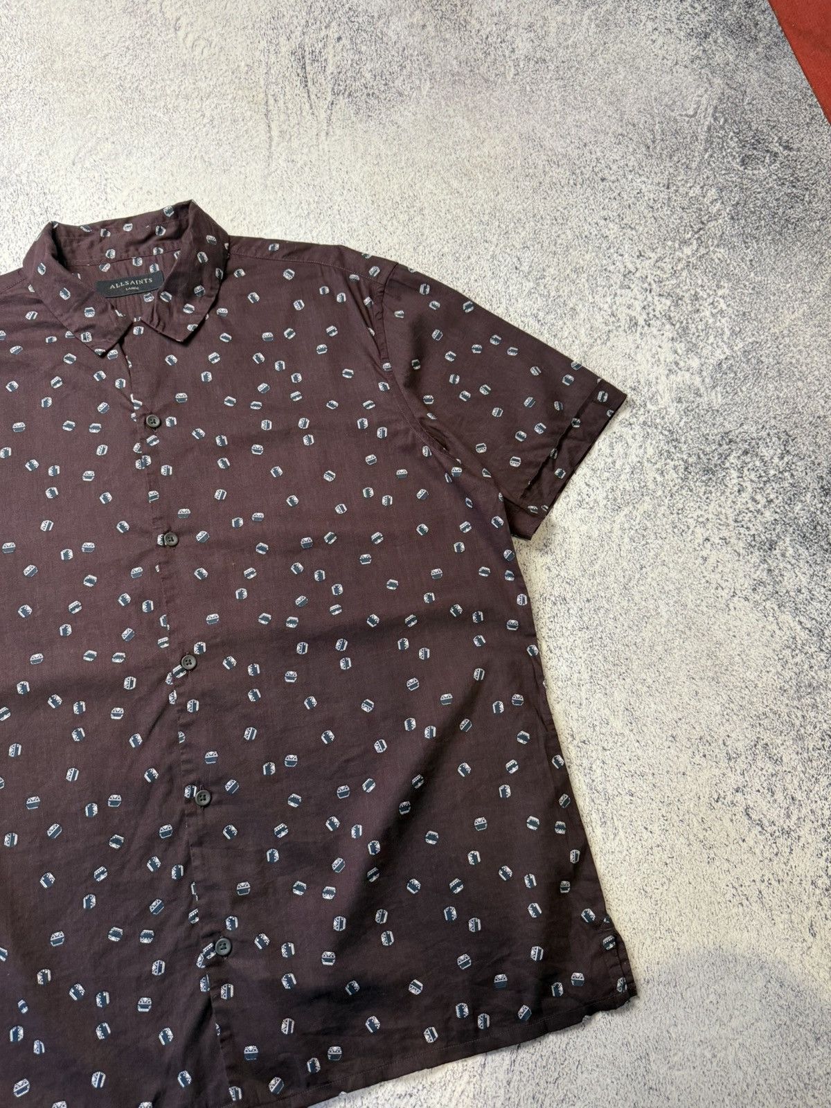 Allsaints Vintage Allsaints Y2K Hawaii Shirt Size US L / EU 52-54 / 3 - 8 Thumbnail