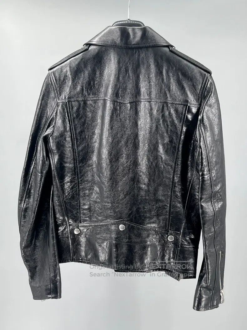Saint Laurent Paris Saint Laurent Paris Classic Black Leather Jacket Size US S / EU 44-46 / 1 - 4 Thumbnail
