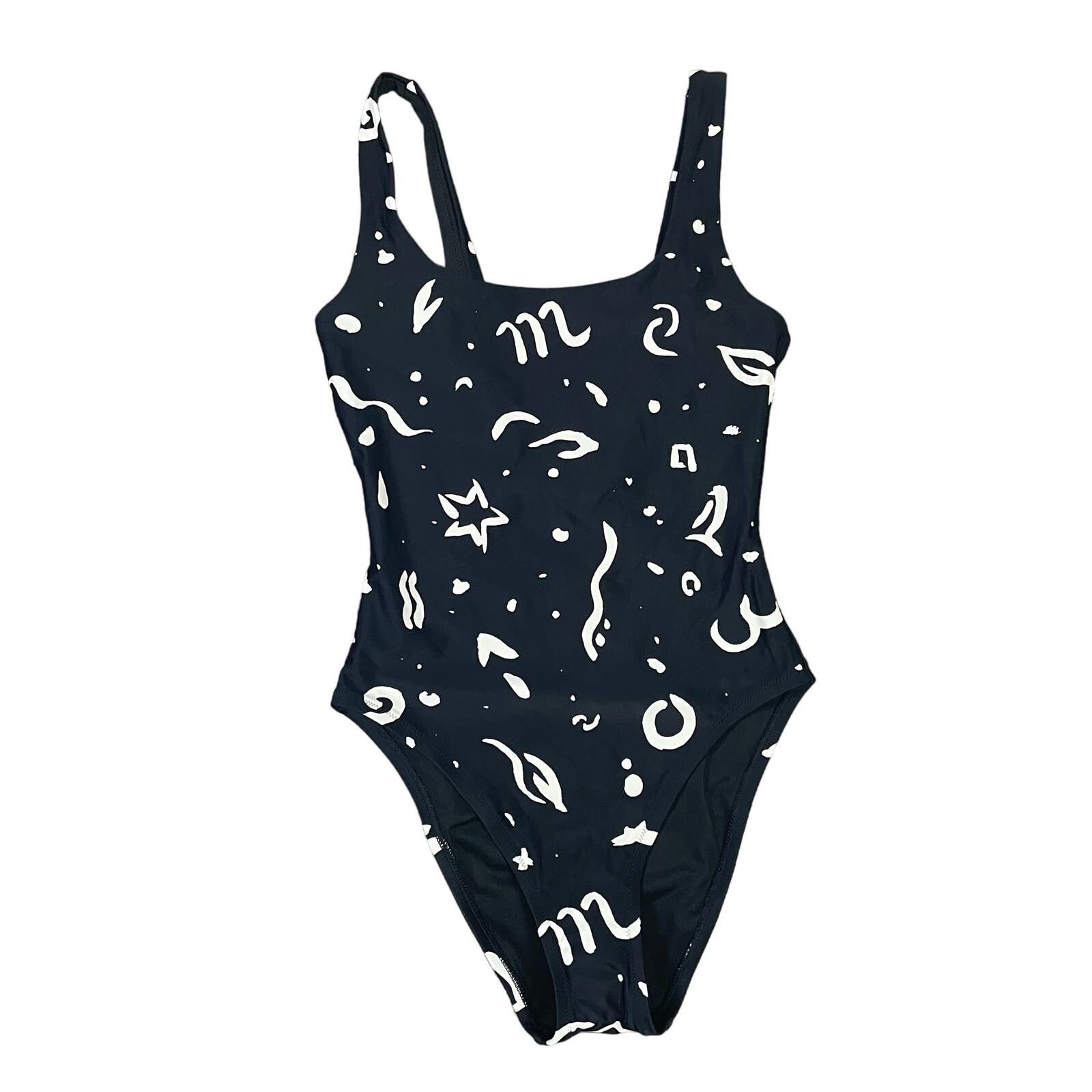 Madewell Madewell Scoop Neck One Piece Abstract Swimsuit US Womens XS Size XS / US 0-2 / IT 36-38 - 1 Thumbnail