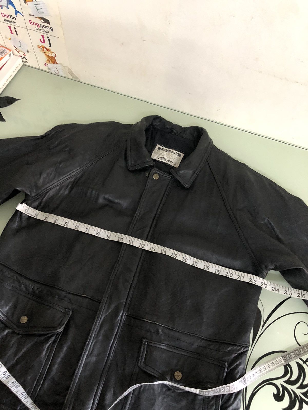 Chevignon Vintage Chevignon Leather Jacket Black Size US L / EU 52-54 / 3 - 20 Thumbnail