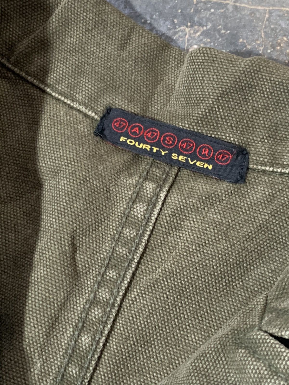If Six Was Nine Army jeans jacket Fourty Seven Asrabbit Like carhartt Size S / US 4 / IT 40 - 4 Thumbnail