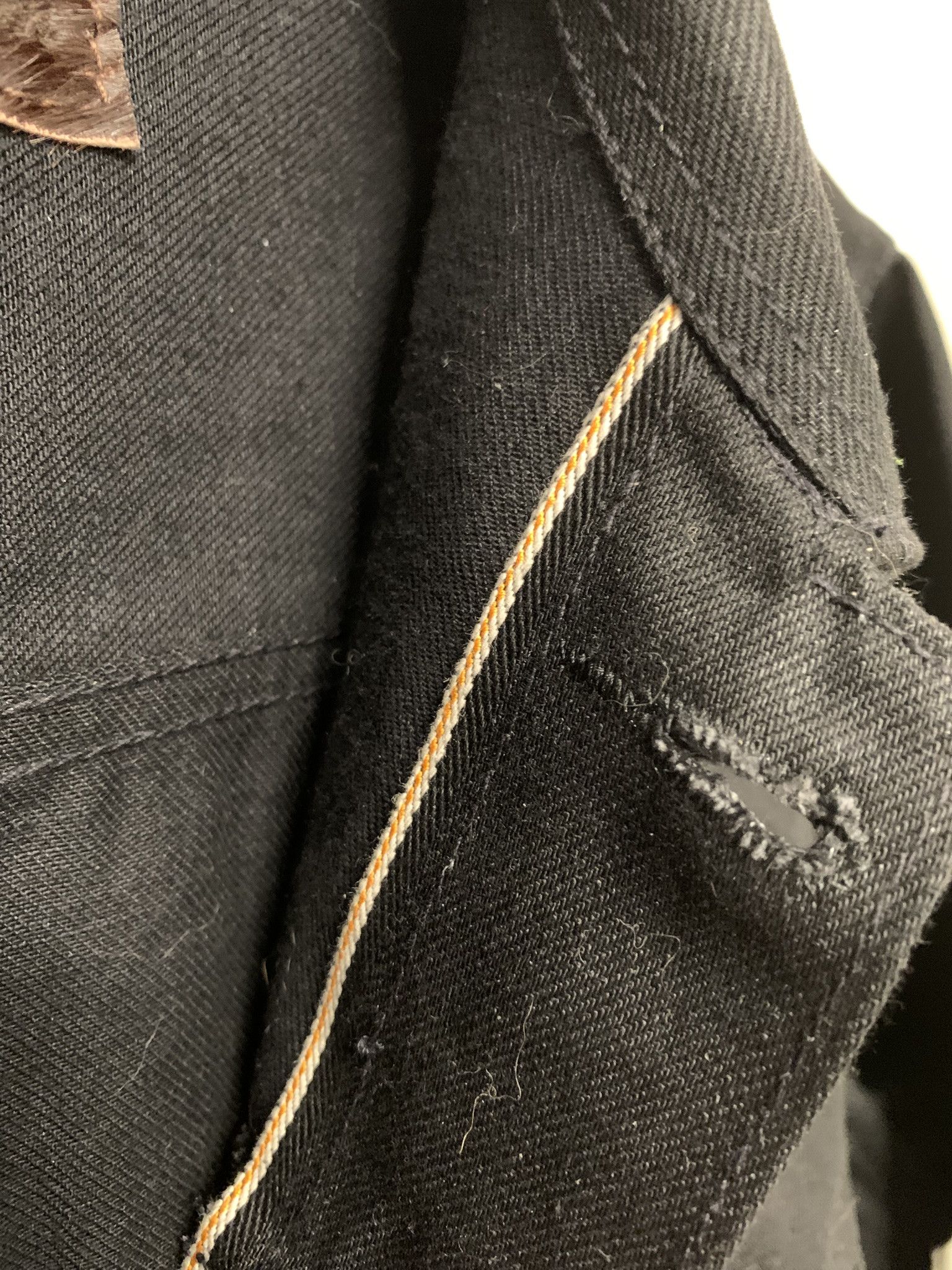 Other Nama Denim Type II Black Denim Jacket 15 oz, Medium-ish Size US M / EU 48-50 / 2 - 4 Thumbnail