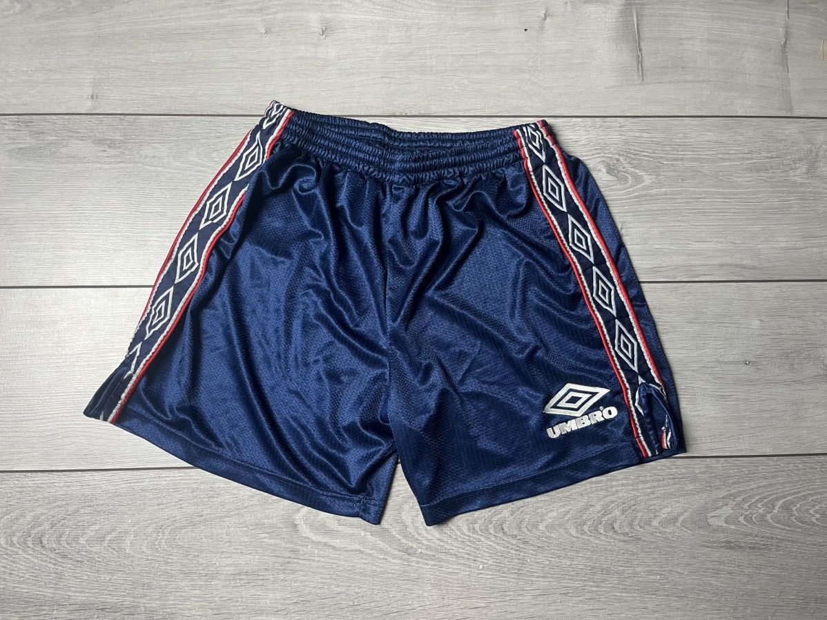 Supreme × Umbro Supreme Umbro Knit Soccer Shorts in Light Blue