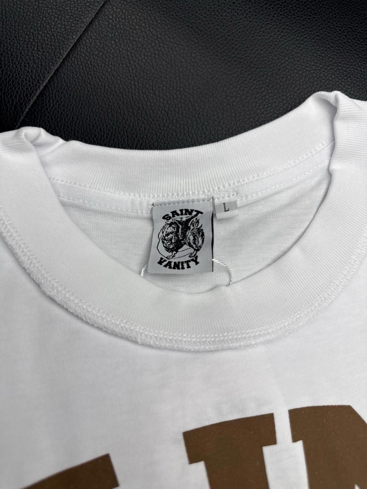 Saint Vanity Size Large - Saint Vanity T-shirt Brown Logo Authentic (NEW Size US L / EU 52-54 / 3 - 6 Thumbnail