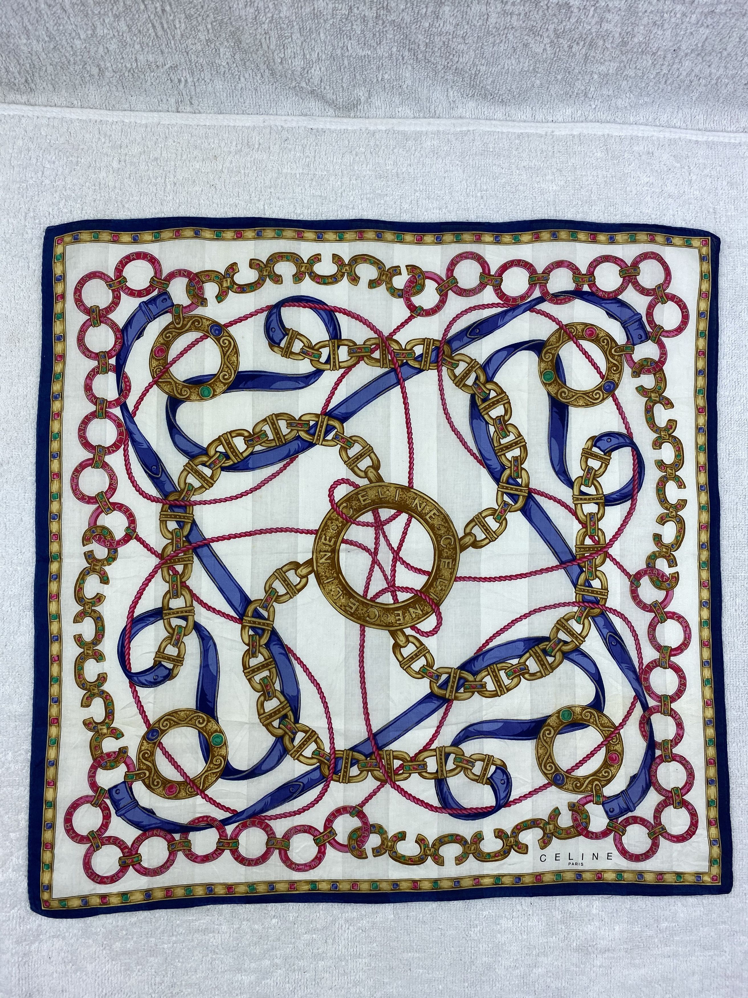 Celine Celine Handkerchief / Bandana / Neckerchief Size ONE SIZE - 3 Thumbnail