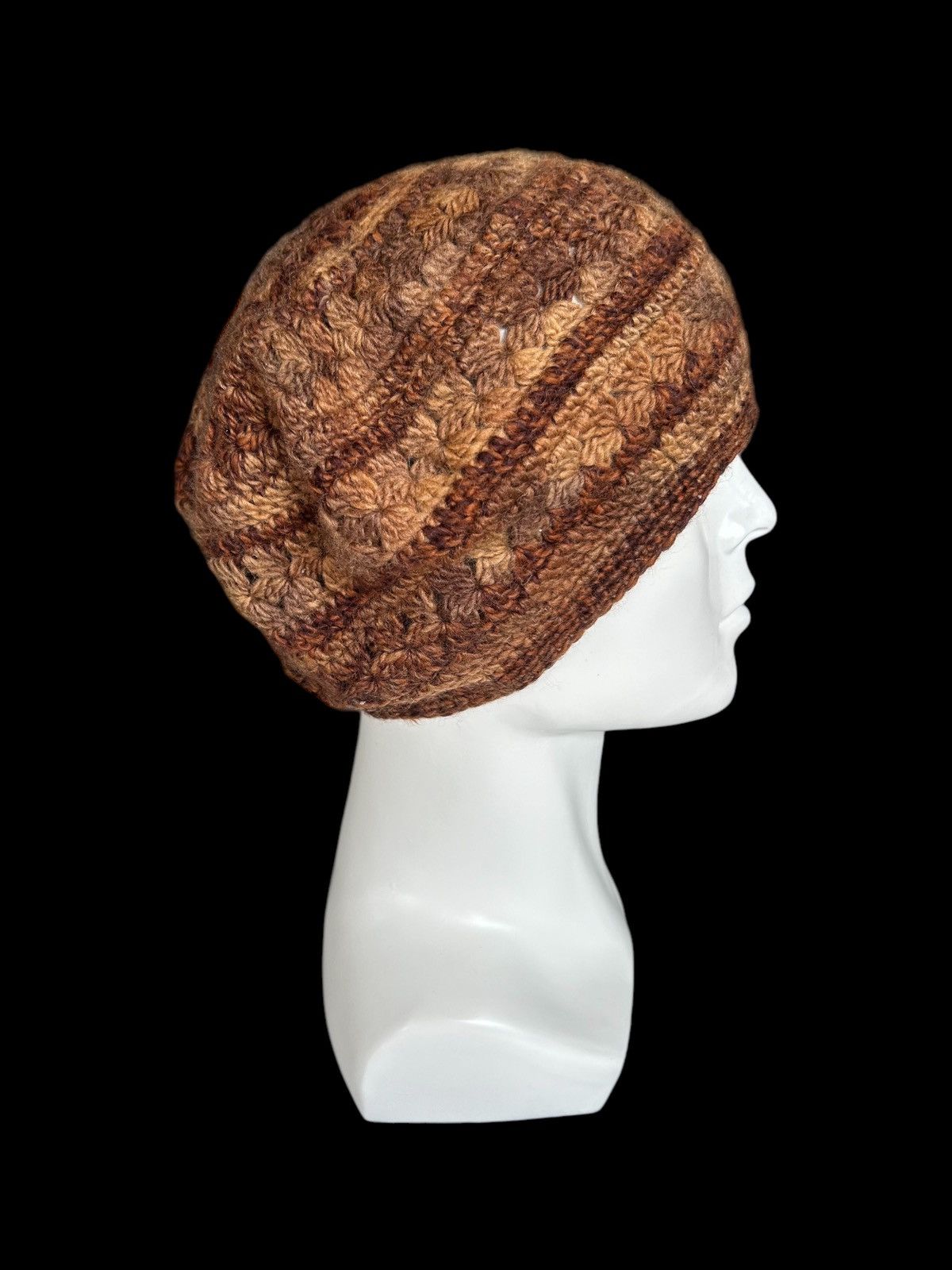 Japanese Brand × Kapital × Vintage Crochet Knitted Handmade Beanie Hats Size ONE SIZE - 1 Thumbnail