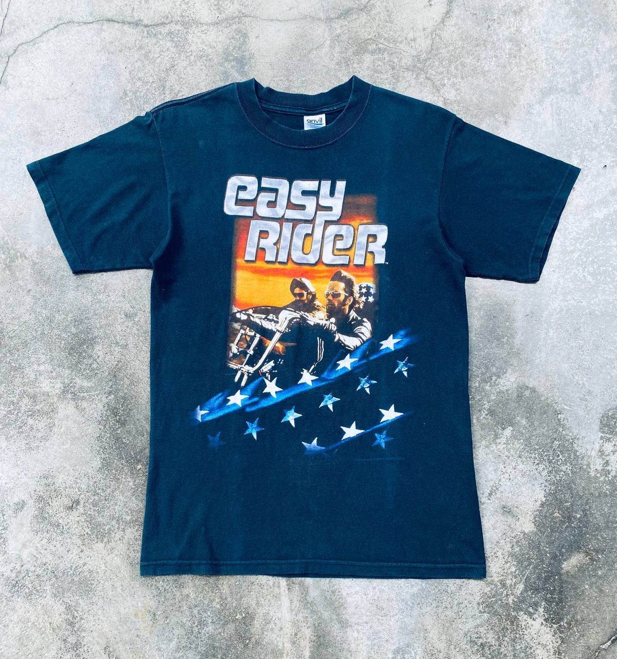 Vintage Vintage Y2k Easy Rider Movie Tshirt Size US M / EU 48-50 / 2 - 1 Thumbnail