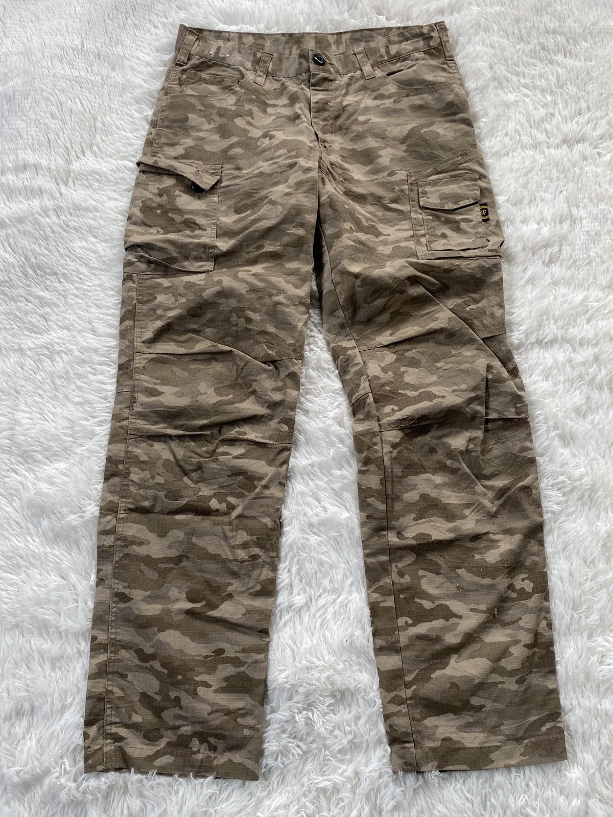 Hop- Scot Camo Military style Cargo Pant