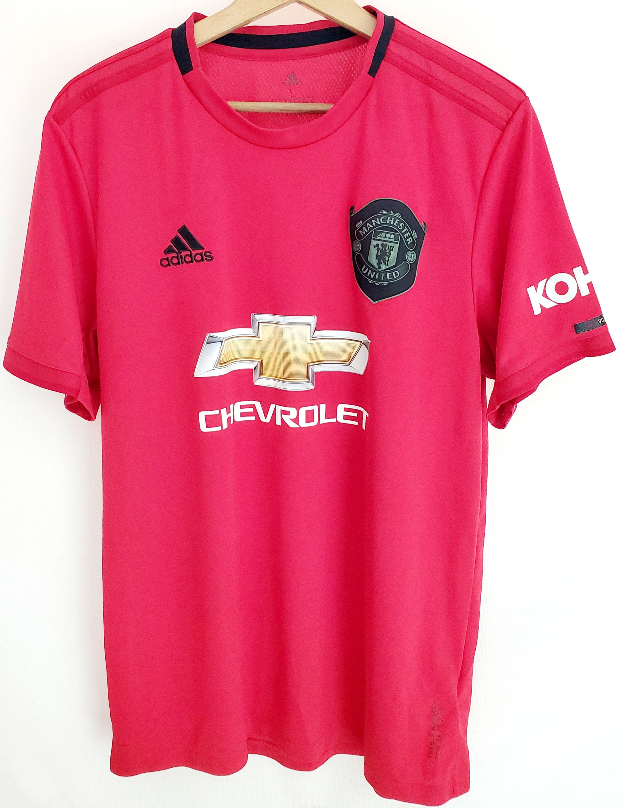 Adidas MANCHESTER UNITED 2019 2020 HOME JERSEY ADIDAS L Size US L / EU 52-54 / 3 - 1 Thumbnail