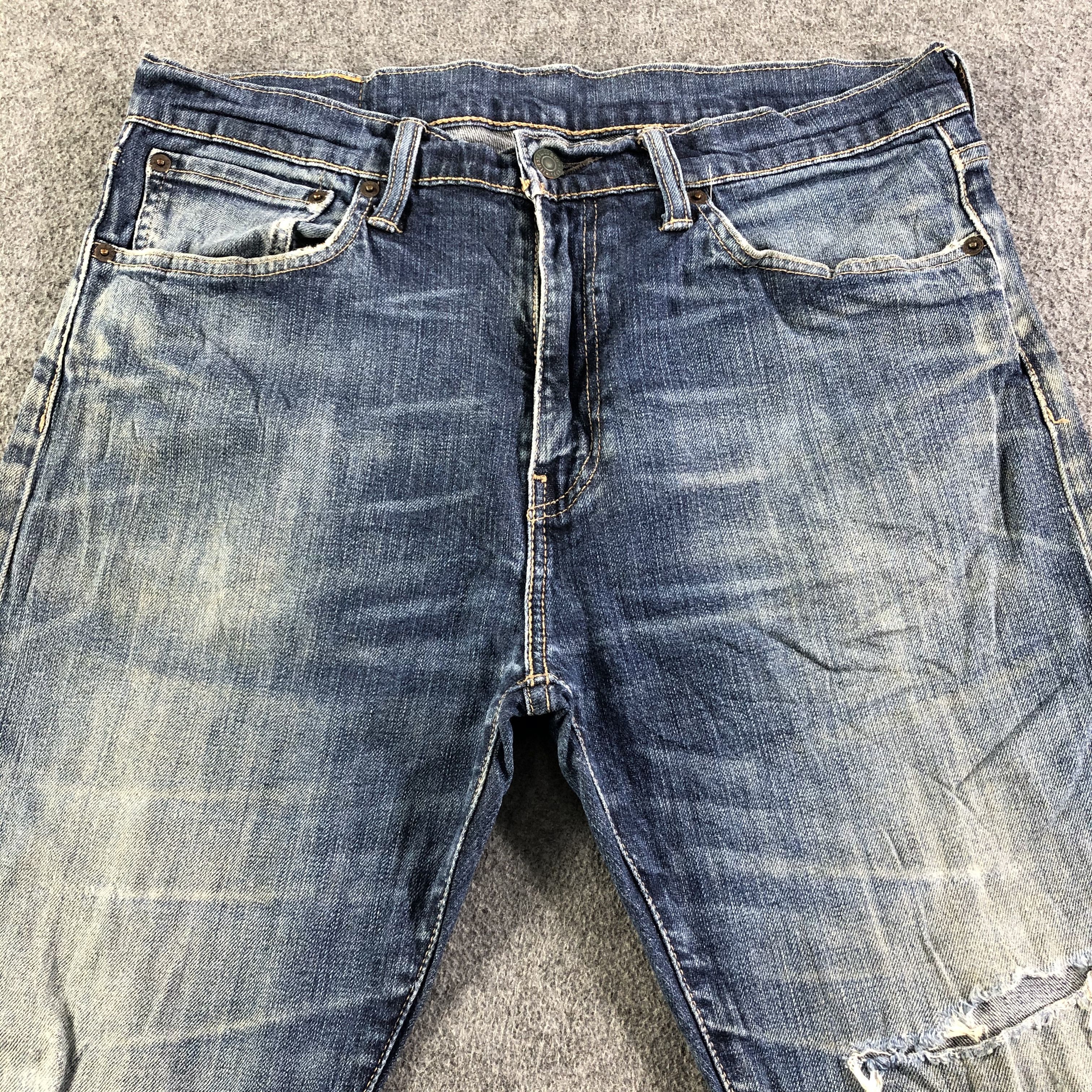 Levi's Vintage Blue Wash Levis 508 Jeans-J3137 Size US 35 - 3 Thumbnail