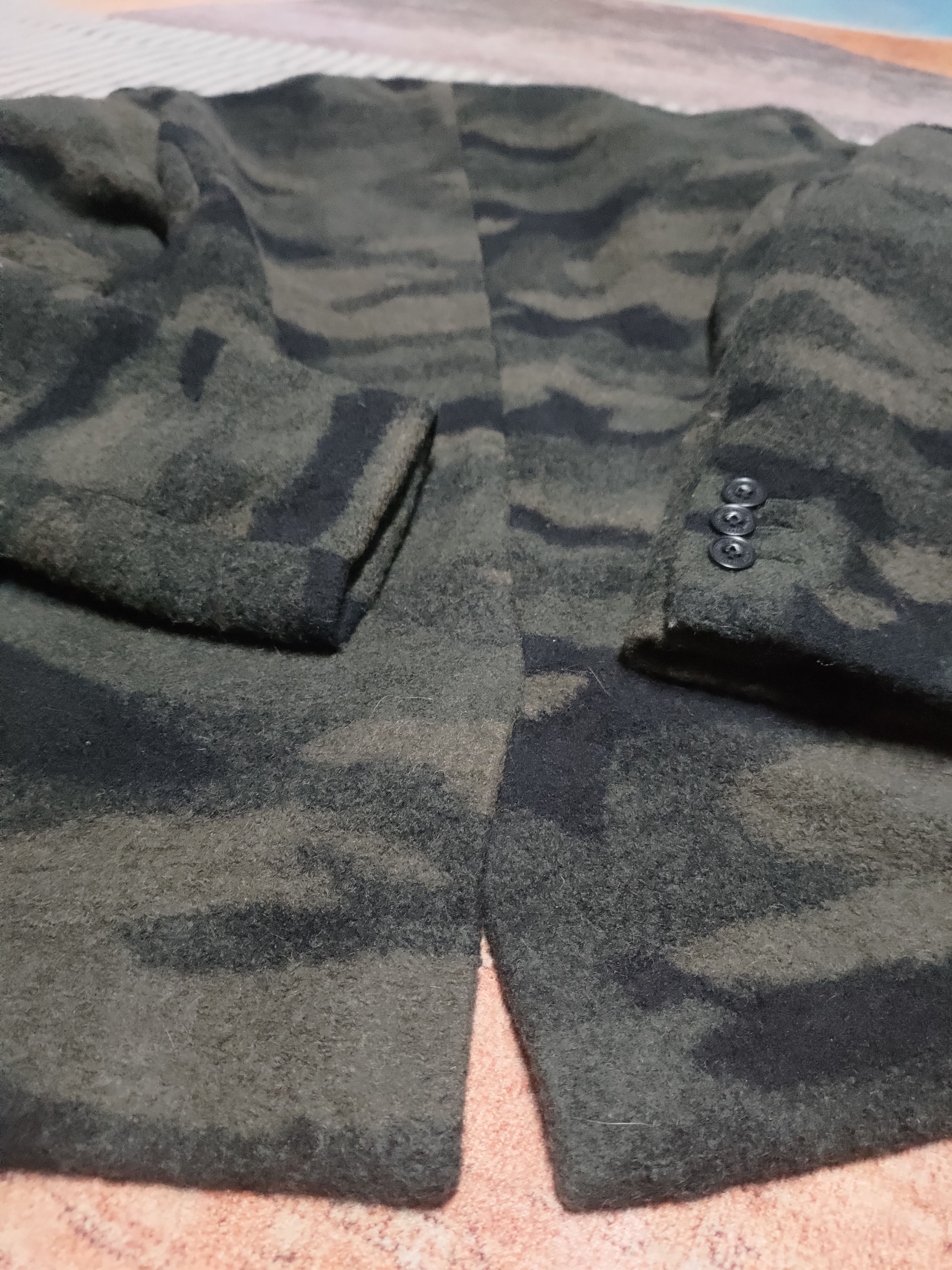 Japanese Brand BEAMS HEART Coat fur design army Size US L / EU 52-54 / 3 - 5 Thumbnail