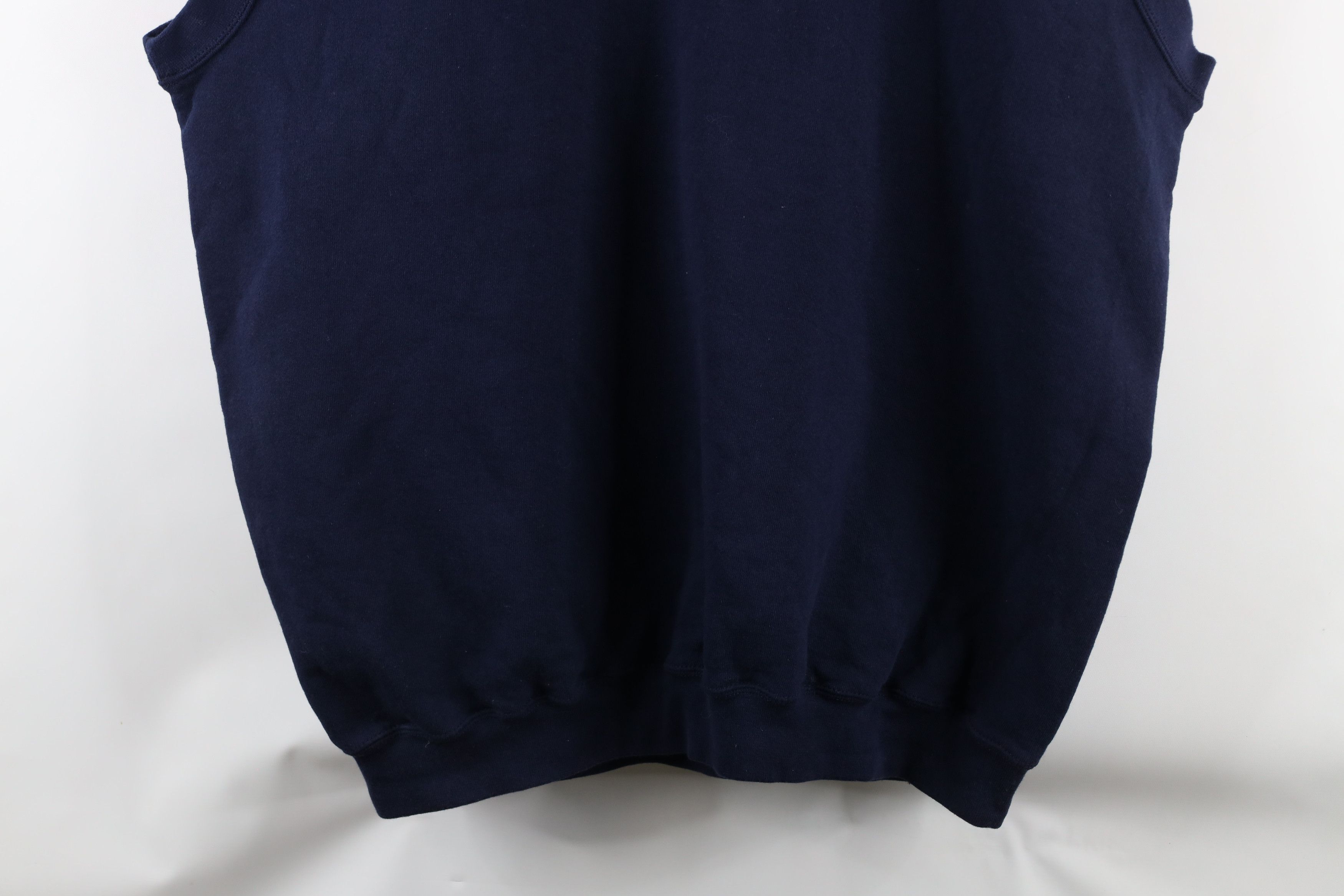 Reebok × Vintage Vintage 90s Reebok Out Sleeveless Sweatshirt Vest Blue USA Size US XXL / EU 58 / 5 - 3 Thumbnail
