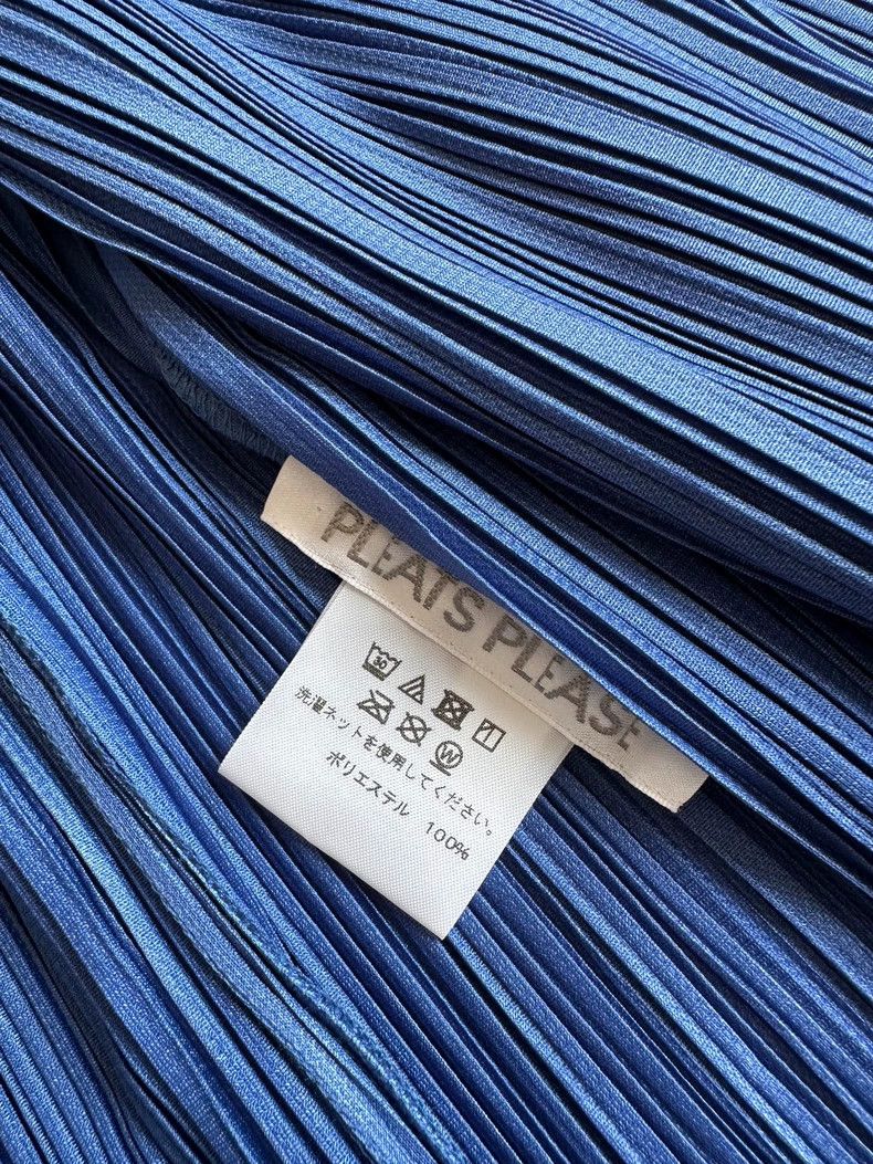 Issey Miyake Issey Miyake size:3 A dark blue pleated cardigan Size XS / US 0-2 / IT 36-38 - 7 Thumbnail