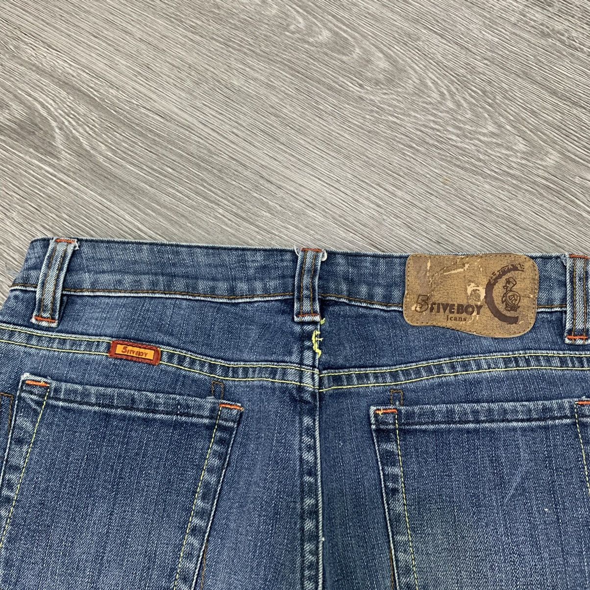 Japanese Brand Five Boy Flare Jeans Size US 28 / EU 44 - 10 Thumbnail