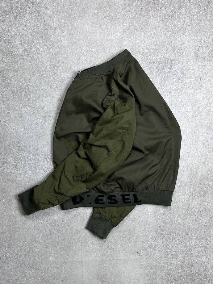 Diesel Vintage Diesel Archival Oversized Bomber Jacket Y2K XL Size US XL / EU 56 / 4 - 2 Thumbnail