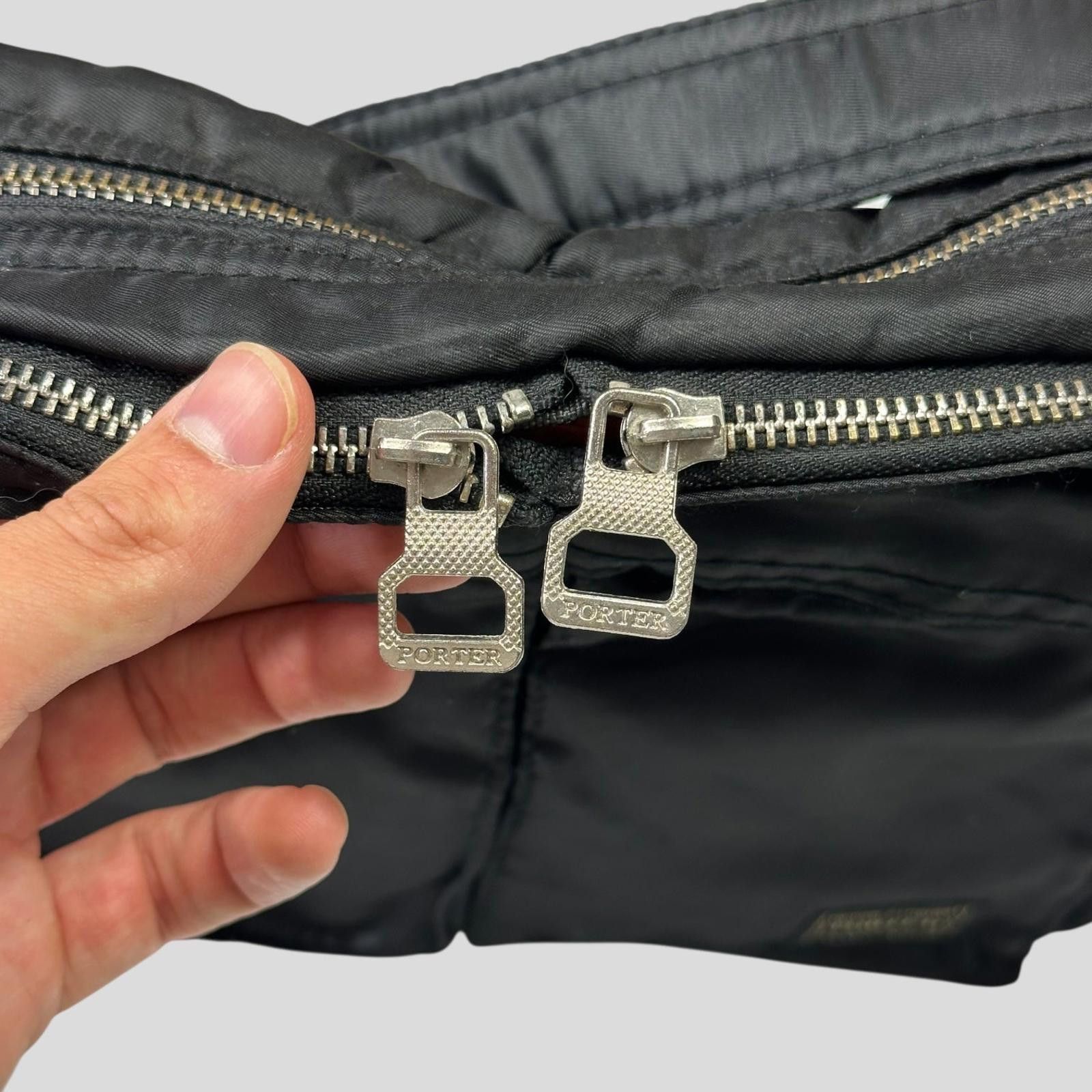 Porter Porter 00’s Black Nylon Tanker Multipocket Crossbody Bag Size ONE SIZE - 4 Thumbnail