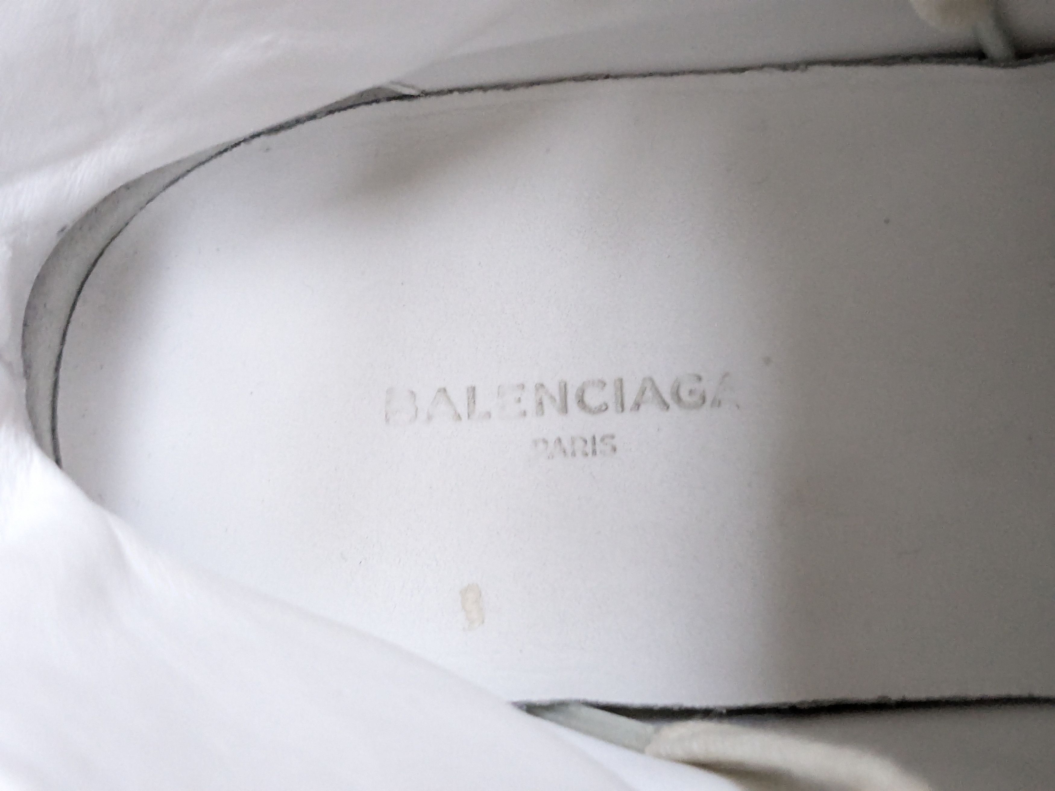 Balenciaga Balenciaga Arena White 7 Leather High Tops Lace Up Size US 7 / EU 40 - 8 Thumbnail