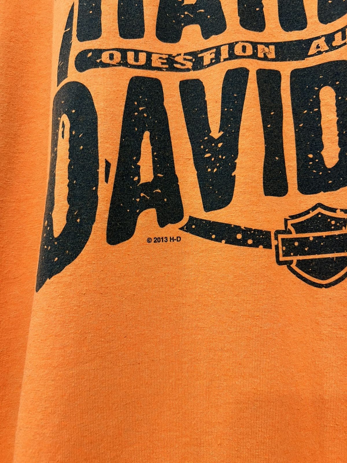 Harley Davidson Vintage Y2K Harley Davidson Rossiters Tshirt Size US XXL / EU 58 / 5 - 8 Thumbnail