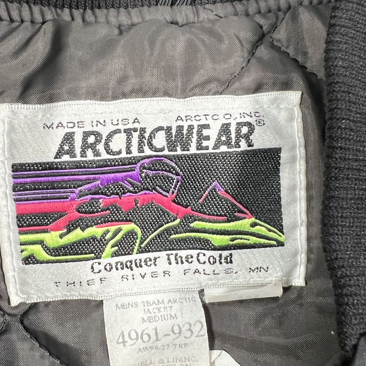 Other × Vintage Vtg 90s Arctic Cat / vvombbdr Snowmobile Racing Jacket Size US M / EU 48-50 / 2 - 15 Thumbnail
