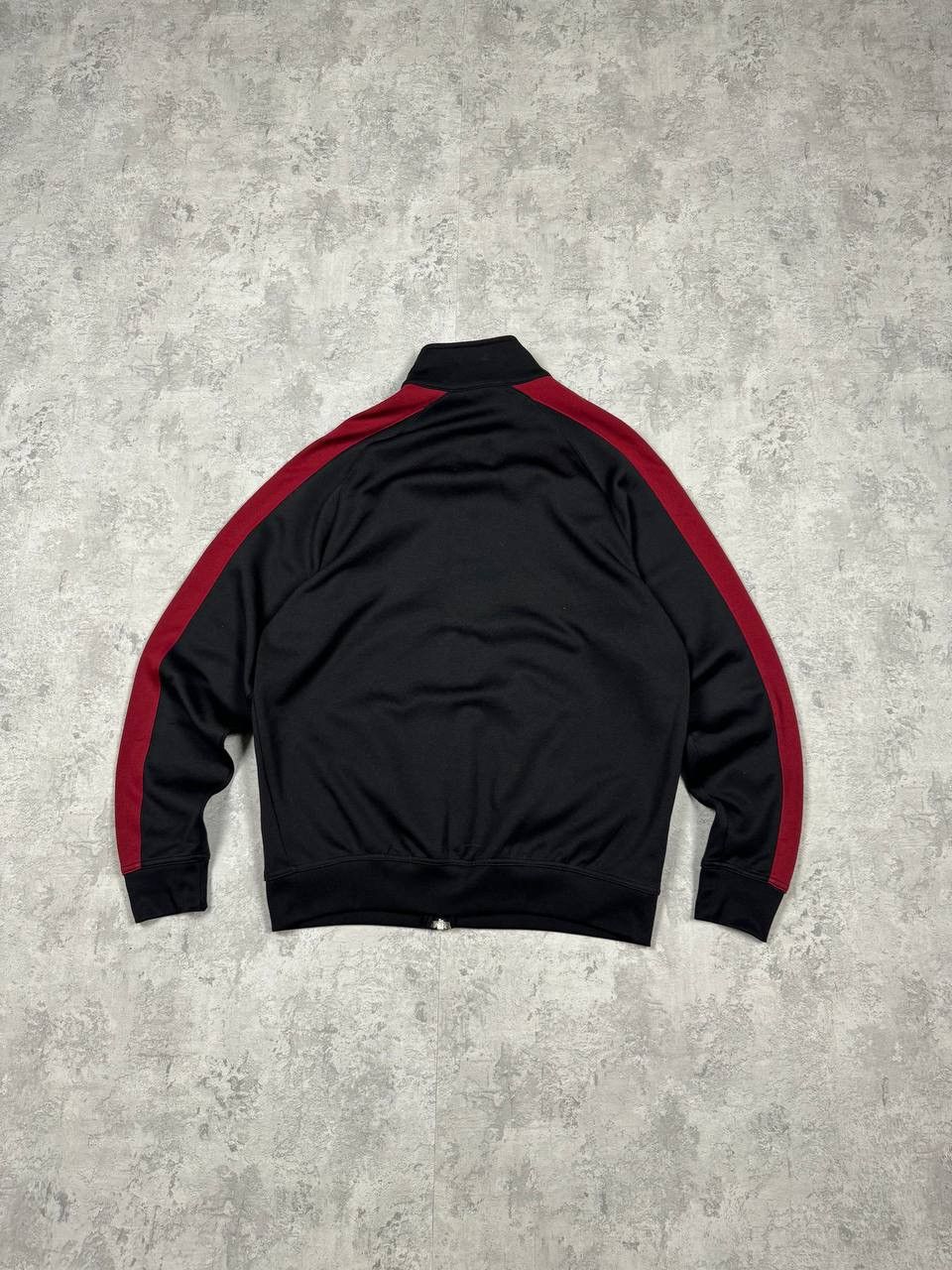 Nike Vintage Nike Y2k Black/Red Track Zip Sweatshirt Size US M / EU 48-50 / 2 - 8 Thumbnail