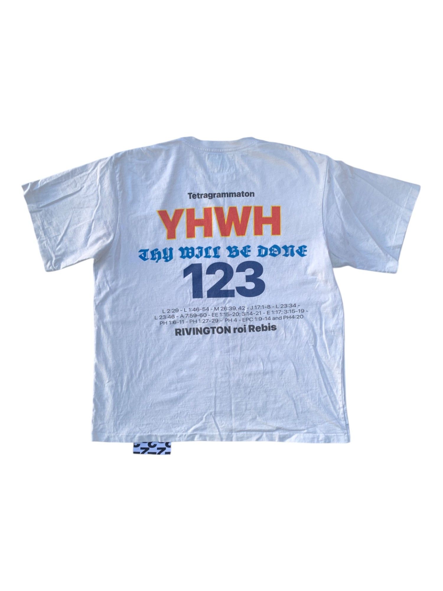 RRR-123 RRR 123 God's One Way For All T-Shirt Size US L / EU 52-54 / 3 - 3 Thumbnail