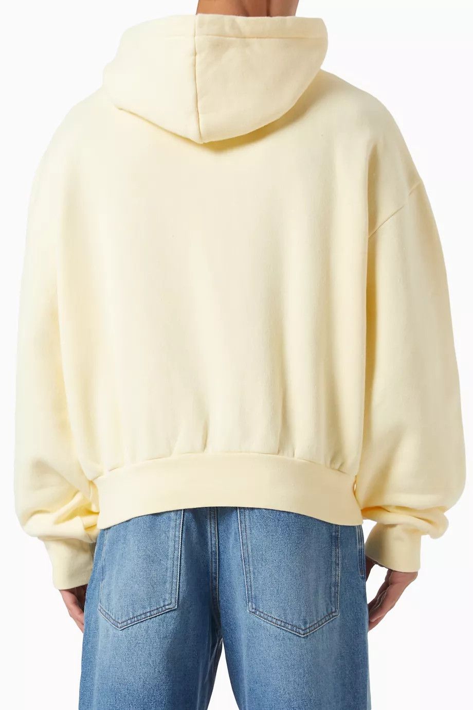 Jacquemus o1h1sh10525 Le Hoodie Corto in Beige Size US M / EU 48-50 / 2 - 3 Thumbnail