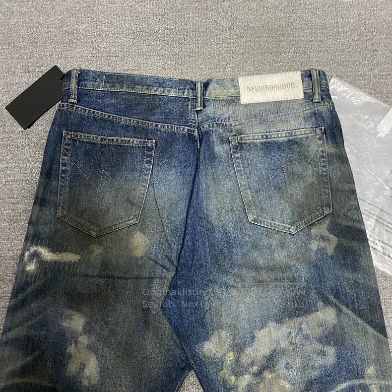 Neighborhood Neighborhood size XL Spring/Summer 24 Washed Destroyed Kin Size US 27 - 4 Thumbnail