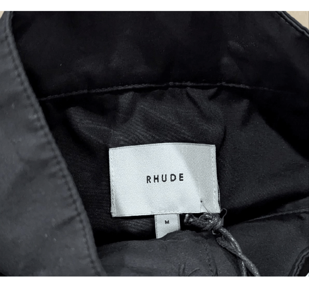 Rhude RHUDE Crest Oversized LS Button Up Shirt Black M Size US M / EU 48-50 / 2 - 6 Thumbnail