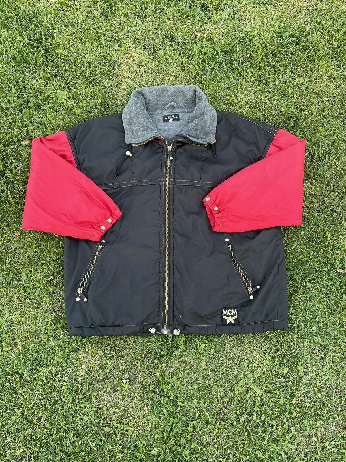 MCM Vintage MCM Jacket Full Zip Rare Design Size US M / EU 48-50 / 2 - 2 Thumbnail