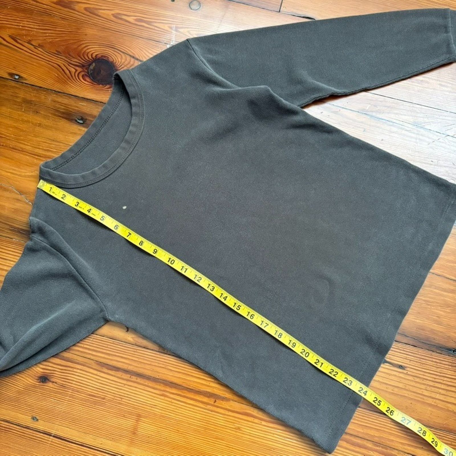 Vintage Vintage Thermal Shirt Men's Size S Brown Worn 1990s Size US S / EU 44-46 / 1 - 5 Thumbnail