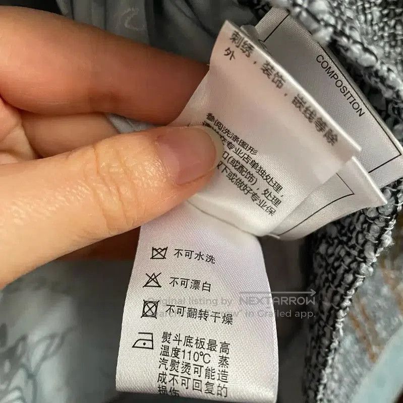 Chanel Chanel Gray Cotton Blend Women's Jacket . Size S / US 4 / IT 40 - 5 Thumbnail