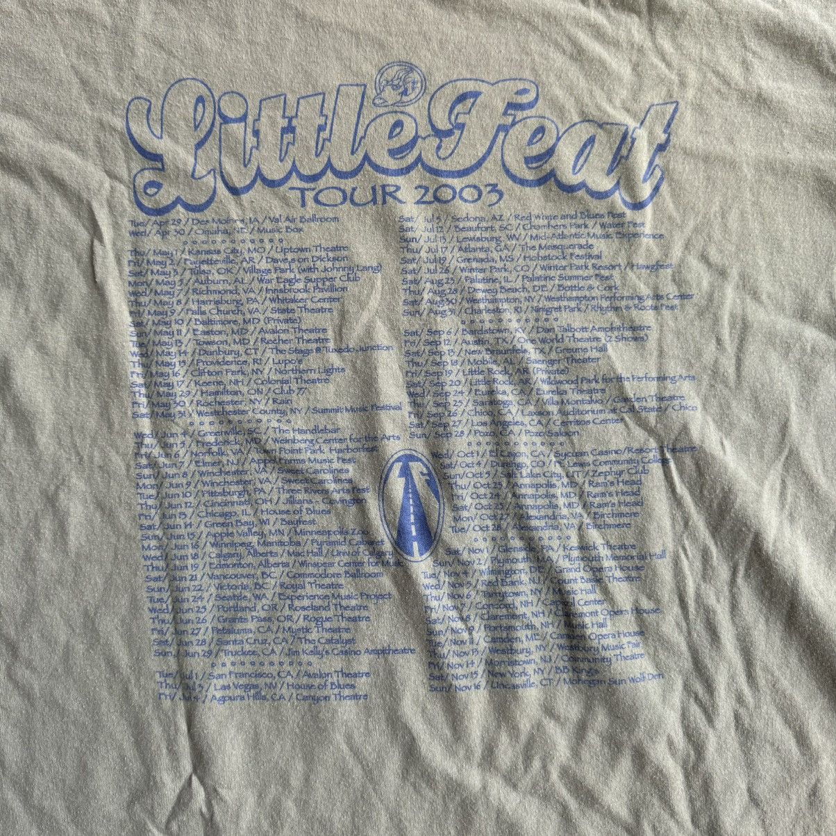 Vintage VINTAGE LITTLE FEAT TOUR 2003 XL shirt cherry Size US XL / EU 56 / 4 - 4 Thumbnail