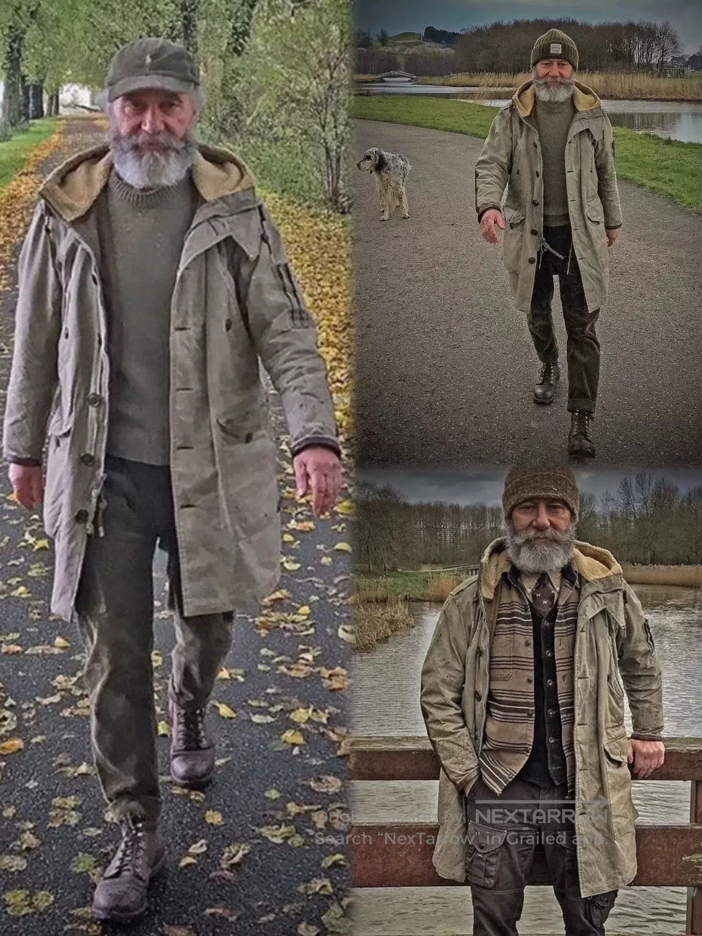 RRL Ralph Lauren mccarthy oil cotton m47 jacket parka. Size US M / EU 48-50 / 2 - 4 Thumbnail