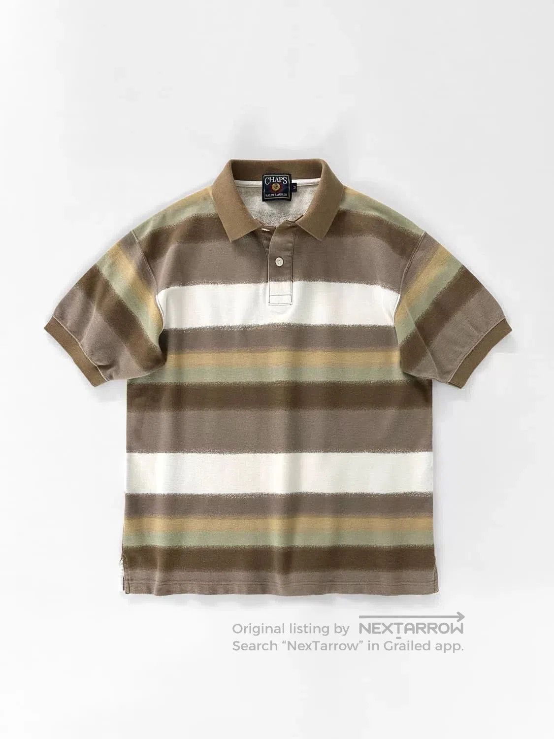 Chaps Ralph Lauren Ralph Lauren Chaps Maillard Striped Tee. Size US M / EU 48-50 / 2 - 2 Thumbnail