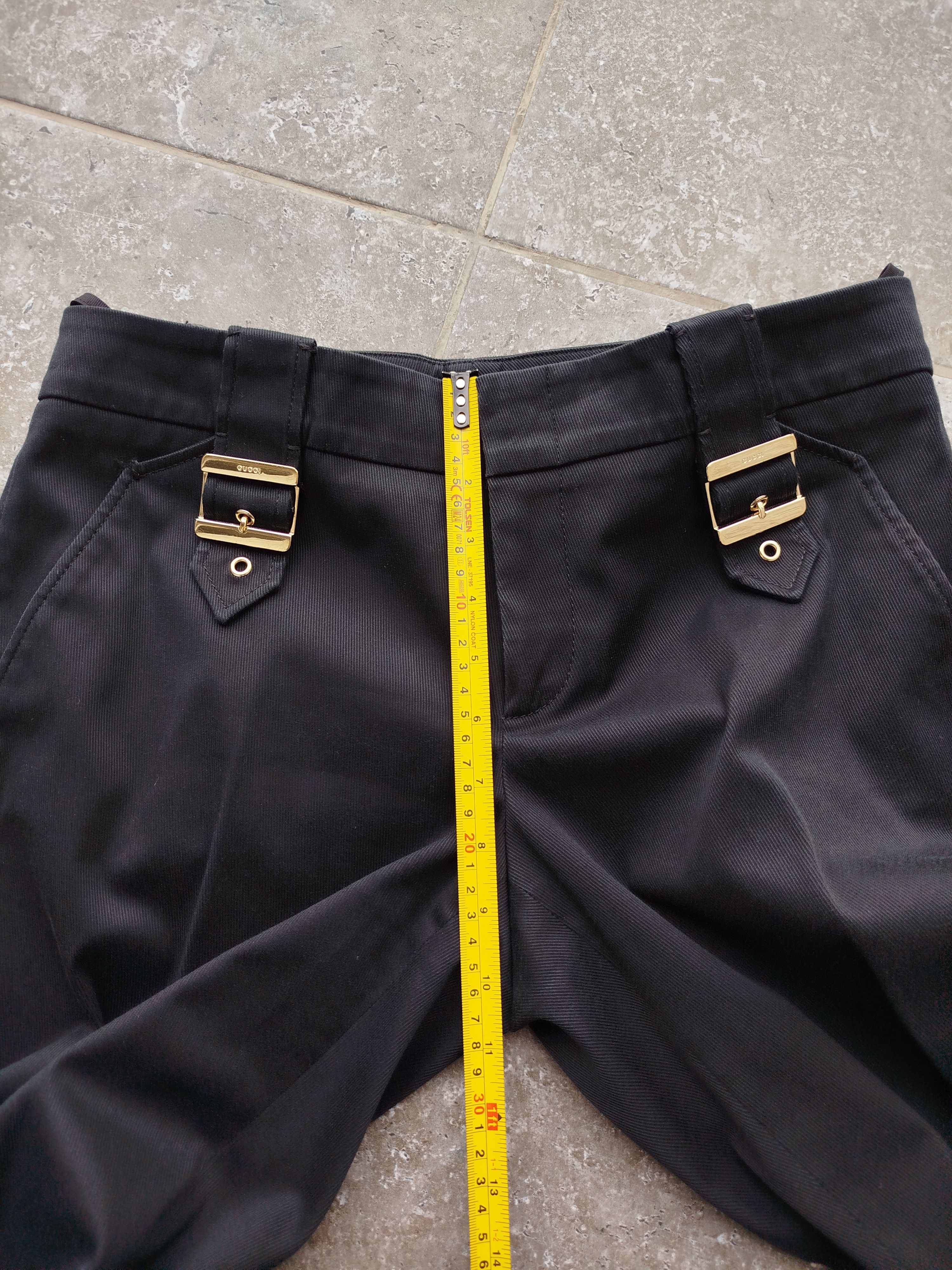 Gucci Gucci Pants Cropped Pockets Cotton Vintage 2008 Size 28" / US 6 / IT 42 - 13 Thumbnail