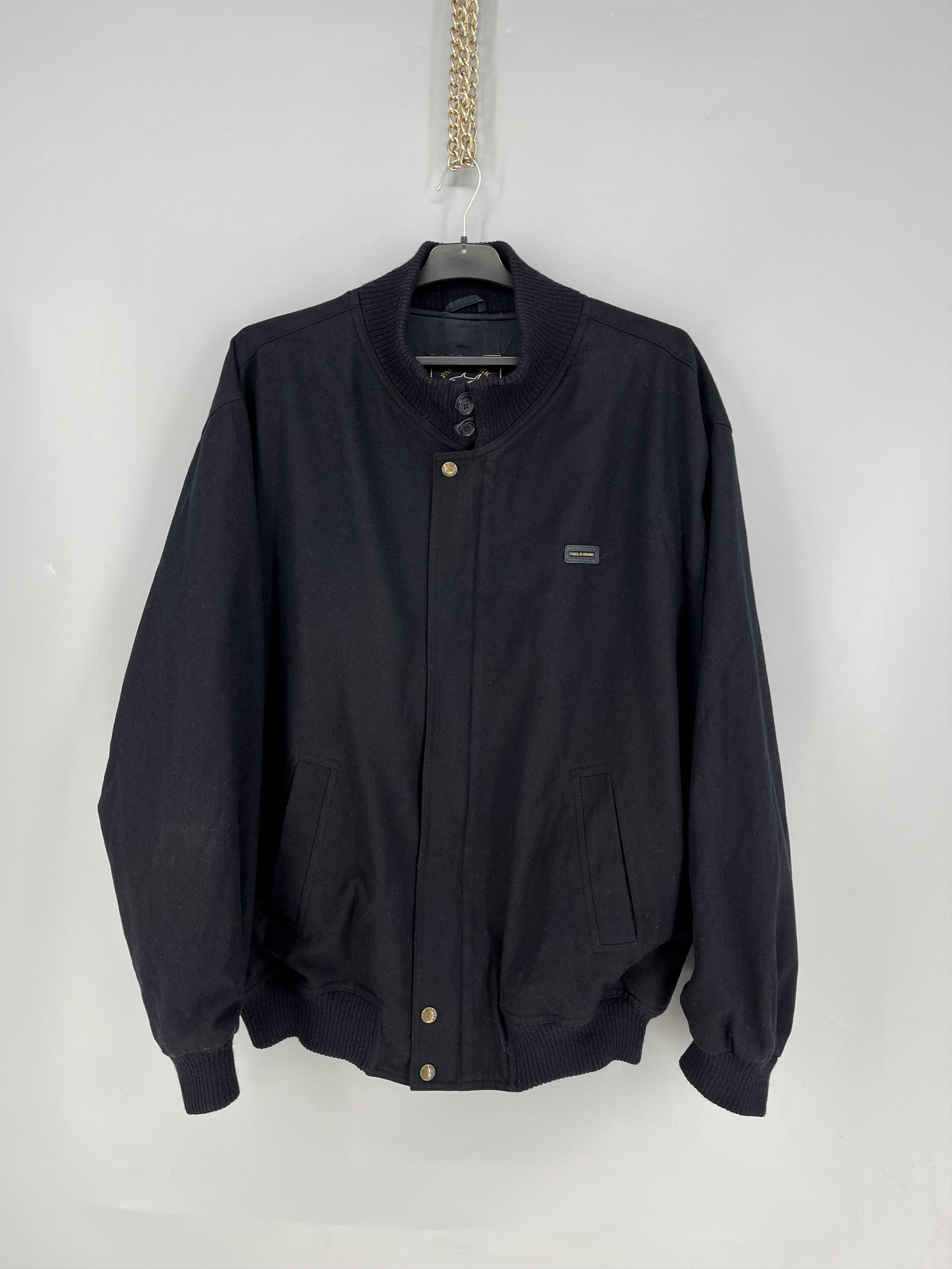 Paul & Shark Vintage Paul & Shark Sailing Navy Blue Bomber Jacket Size US XXL / EU 58 / 5 - 1 Thumbnail