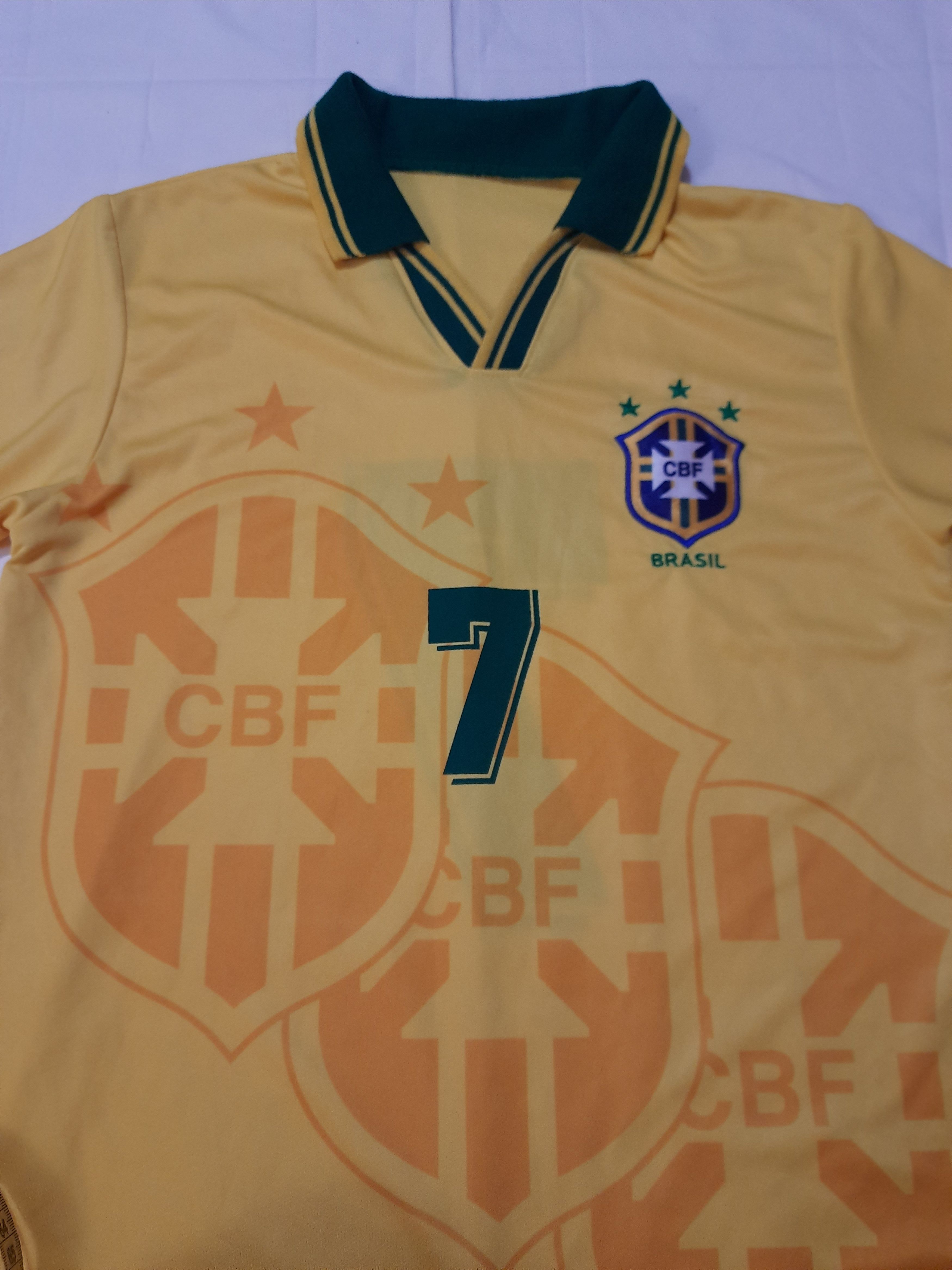 Sports Specialties Brazil National Team Football Y2k Nike Ronaldo Size US S / EU 44-46 / 1 - 3 Thumbnail