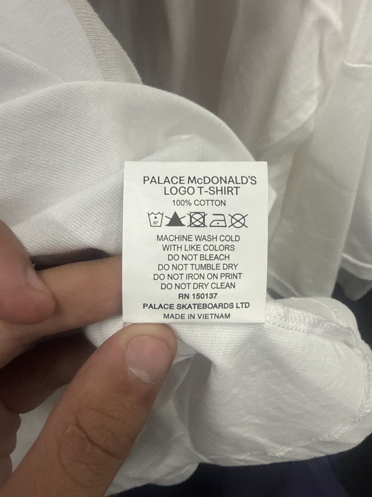 Palace Palace McDonald’s Tee Size US L / EU 52-54 / 3 - 4 Thumbnail