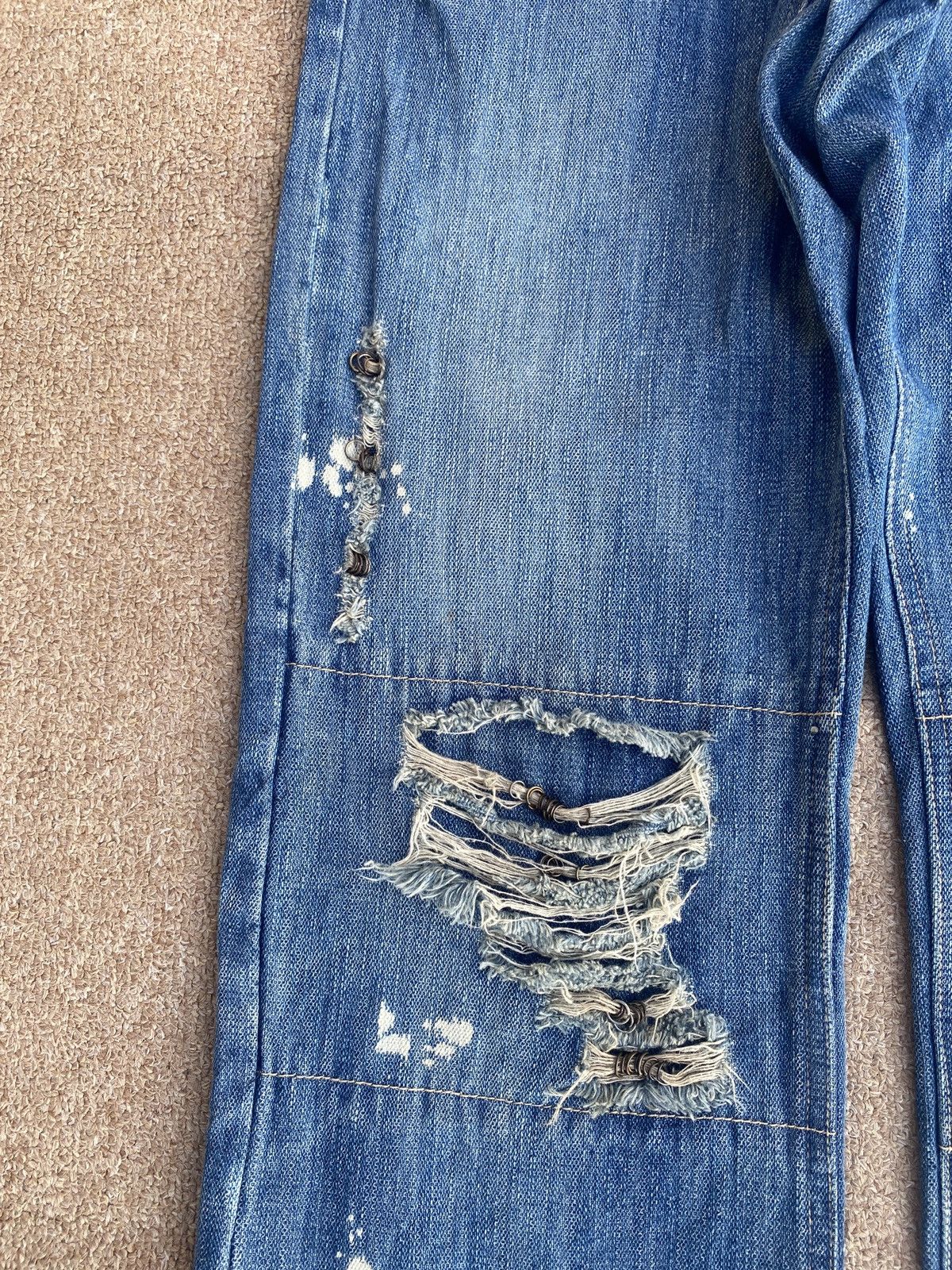 Hysteric Glamour × If Six Was Nine Vintage gumu international distressed denim Size US 32 / EU 48 - 16 Thumbnail