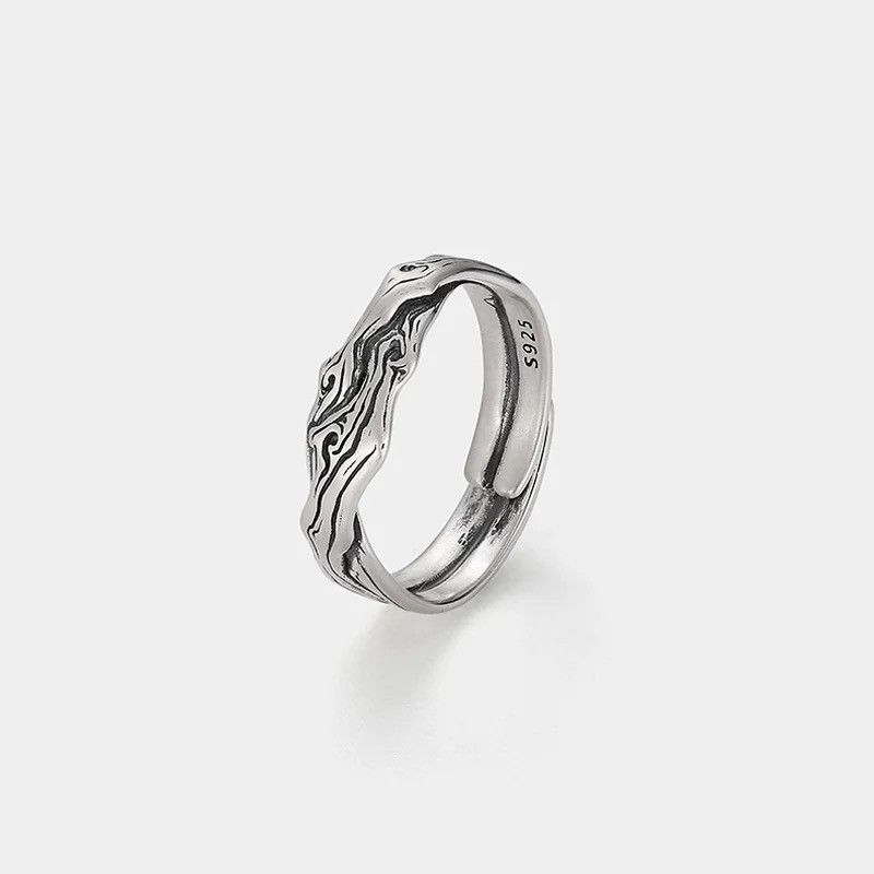 Jewelry × Vintage Vintage Pine Cypress Tree Pattern Ring Size ONE SIZE - 5 Thumbnail