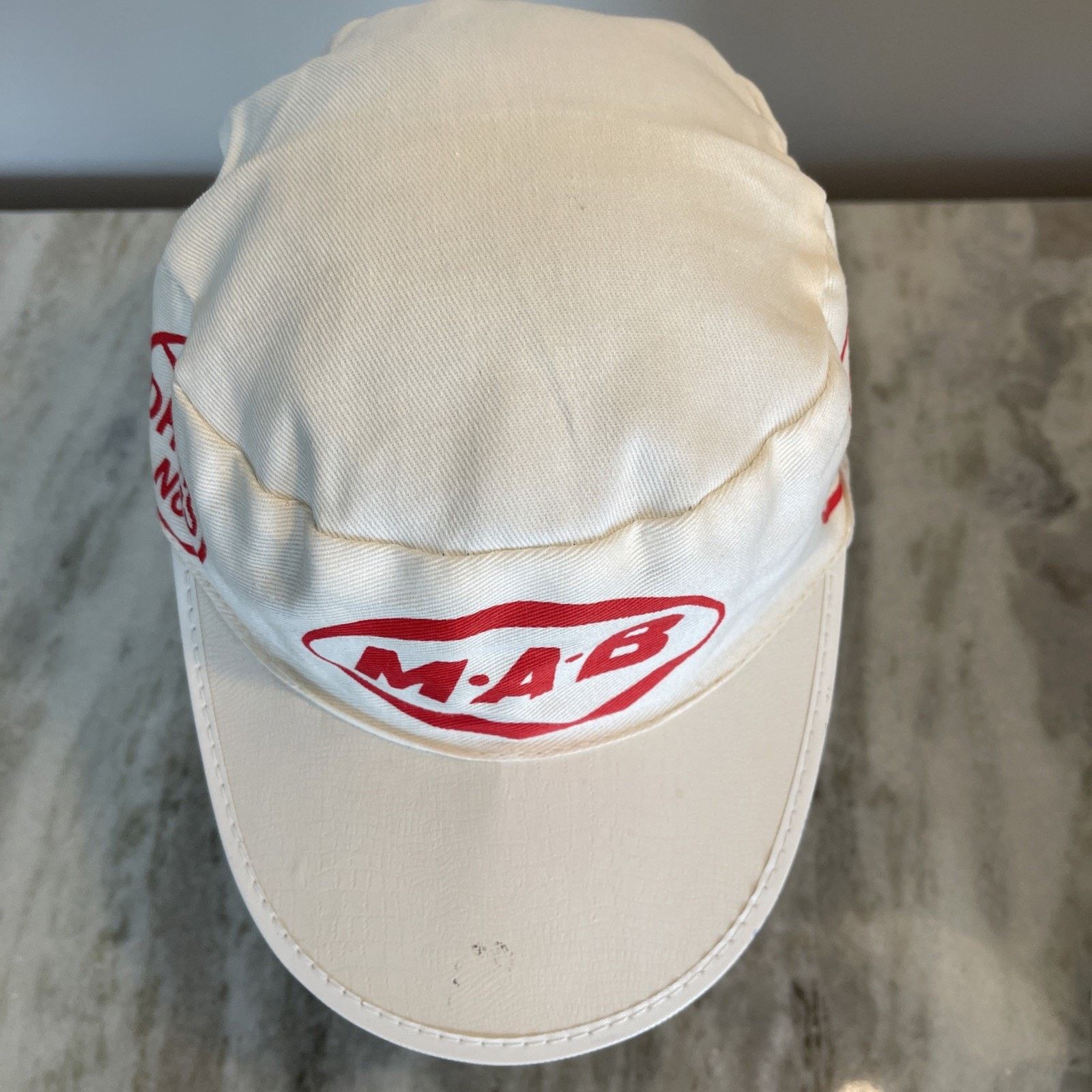 Vintage 80s MAB Paint Painters Cap OSFM Gator Brim Say No To Drugs 2 Size ONE SIZE - 3 Thumbnail