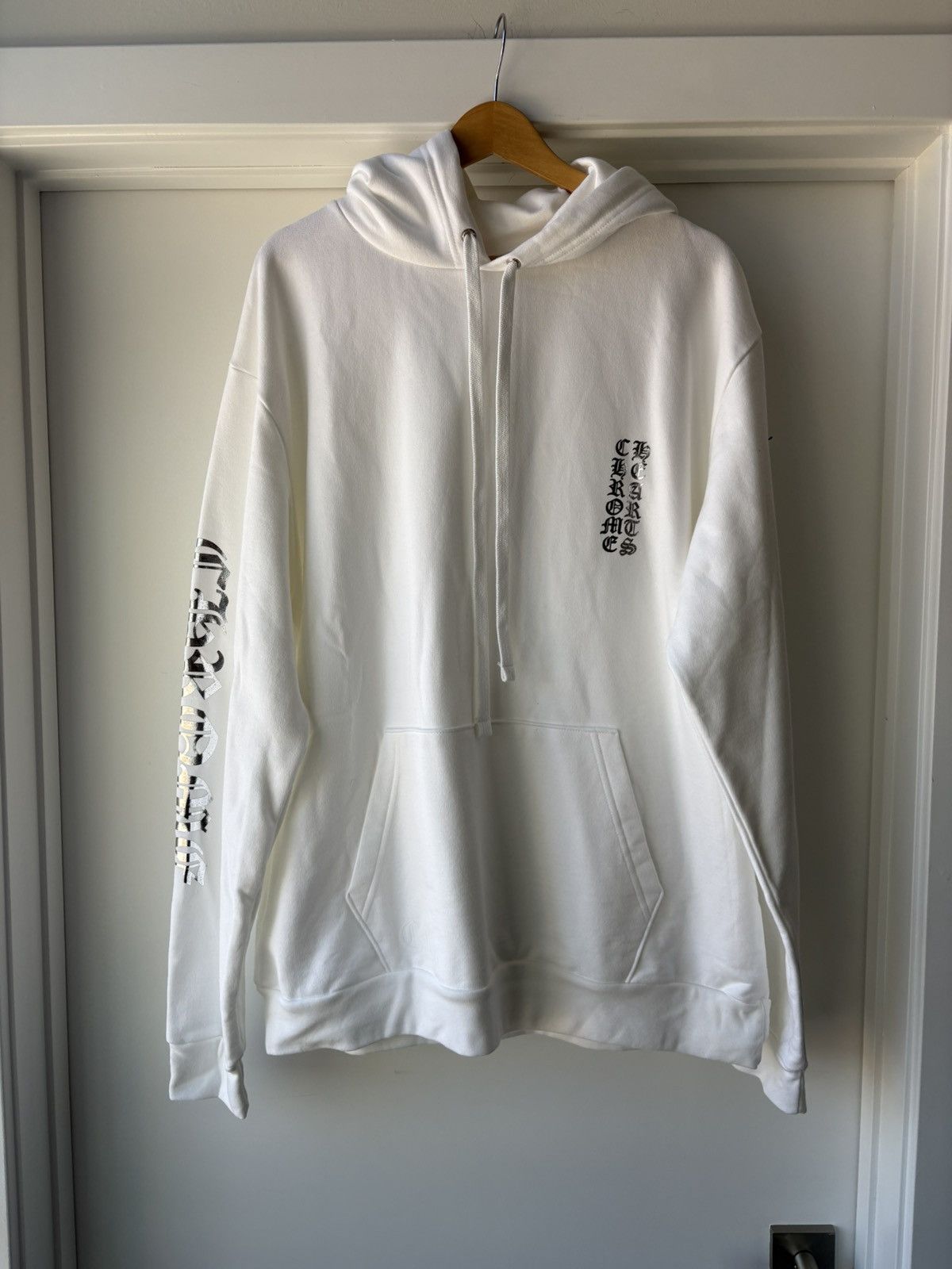 Chrome Hearts Chrome Hearts Foil Print Hoodie | Grailed
