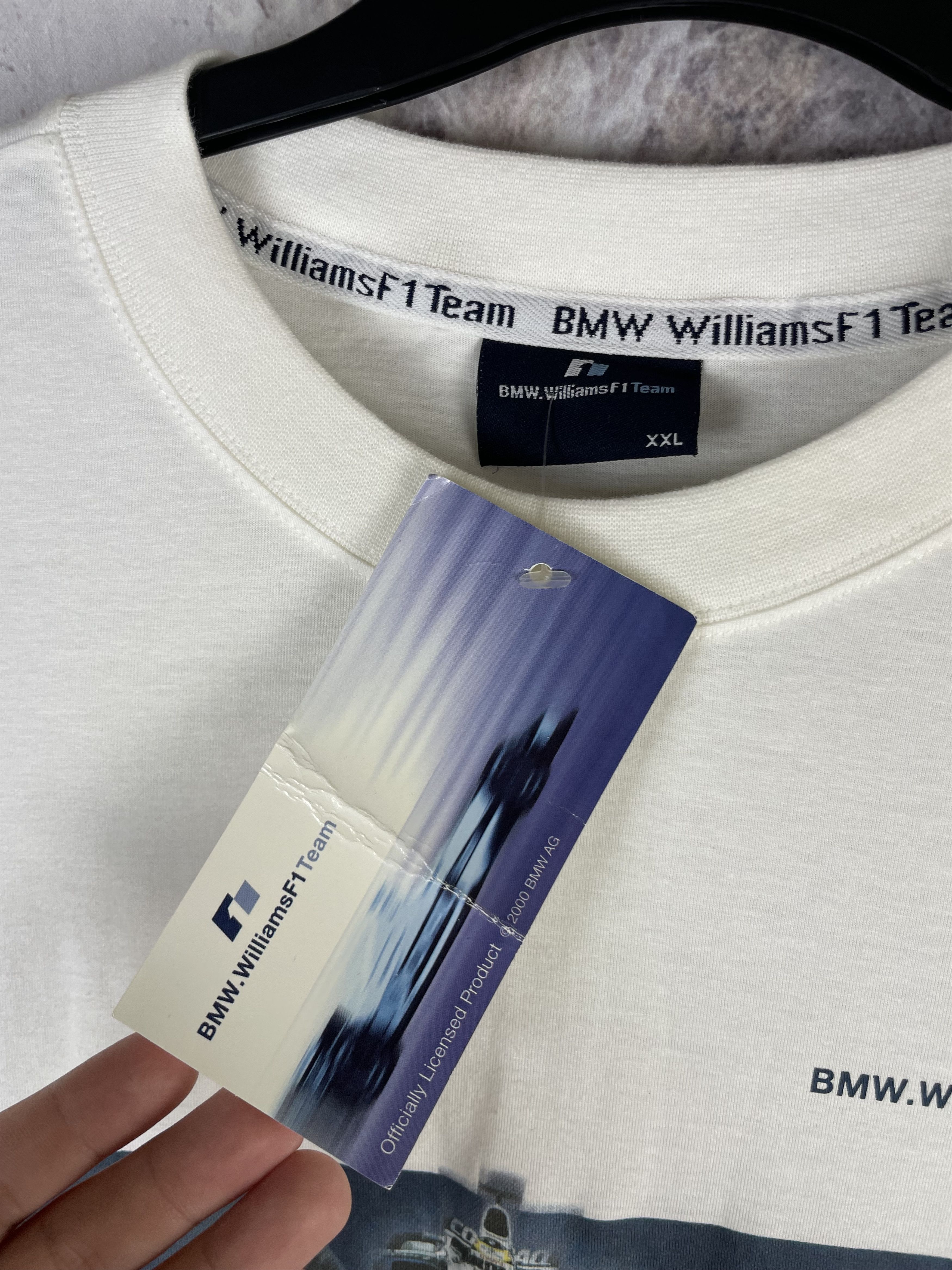 Formula 1 BMW Williams Team F1 Vintage 2001 T Shirt Size US XXL / EU 58 / 5 - 4 Thumbnail