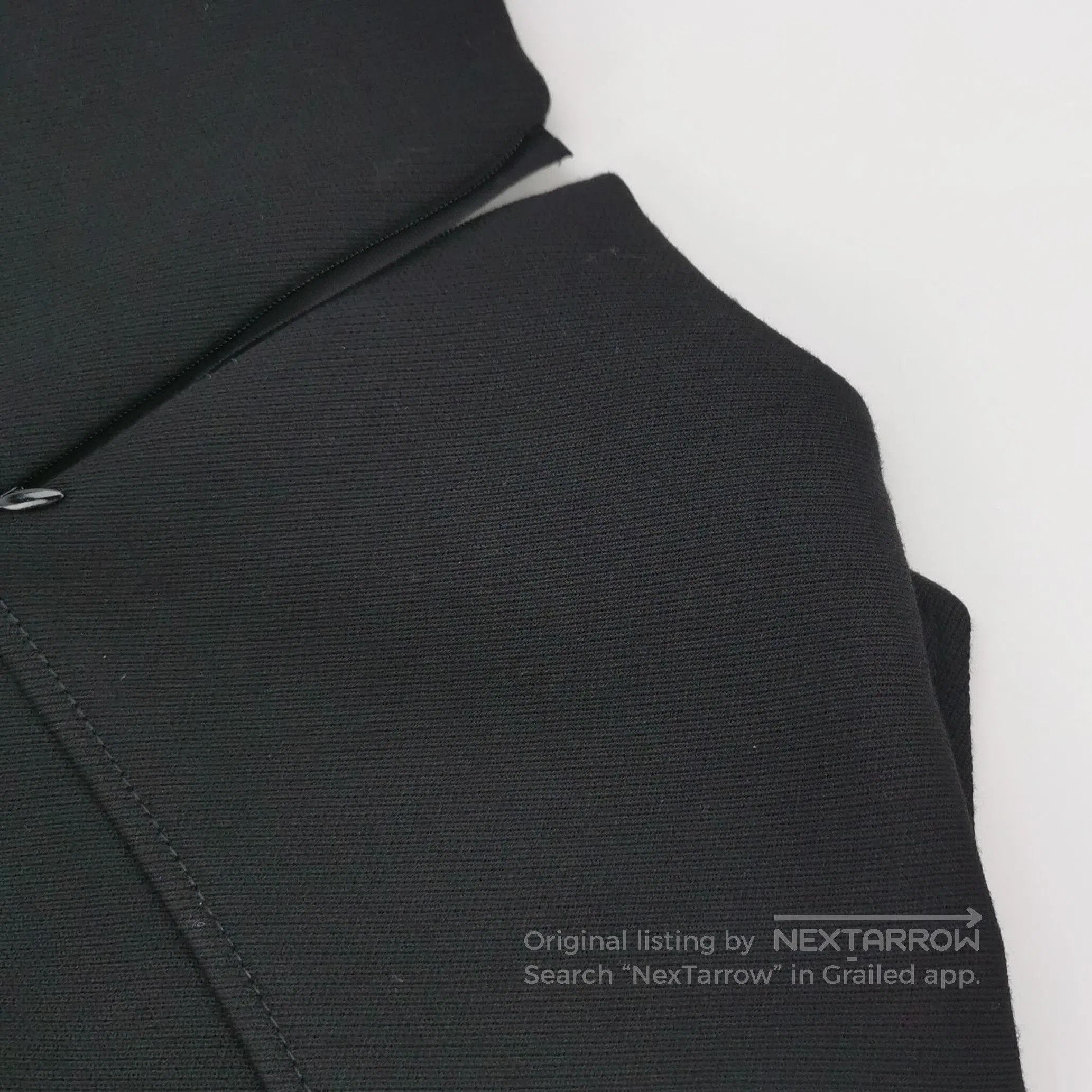 Prada Prada Black Wool Crewneck Dress . Size US 44 / EU 60 - 2 Thumbnail